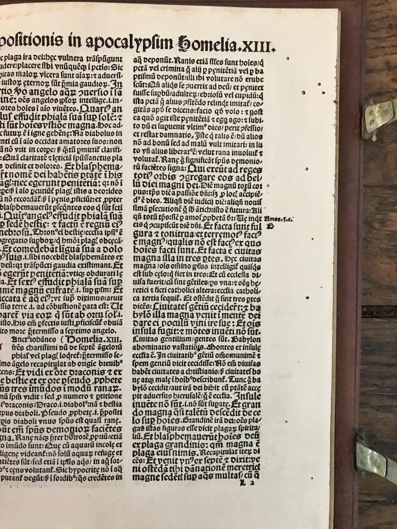Leather Rare First Edition Post Incunabulum of Saint Augustine, 1509 For Sale