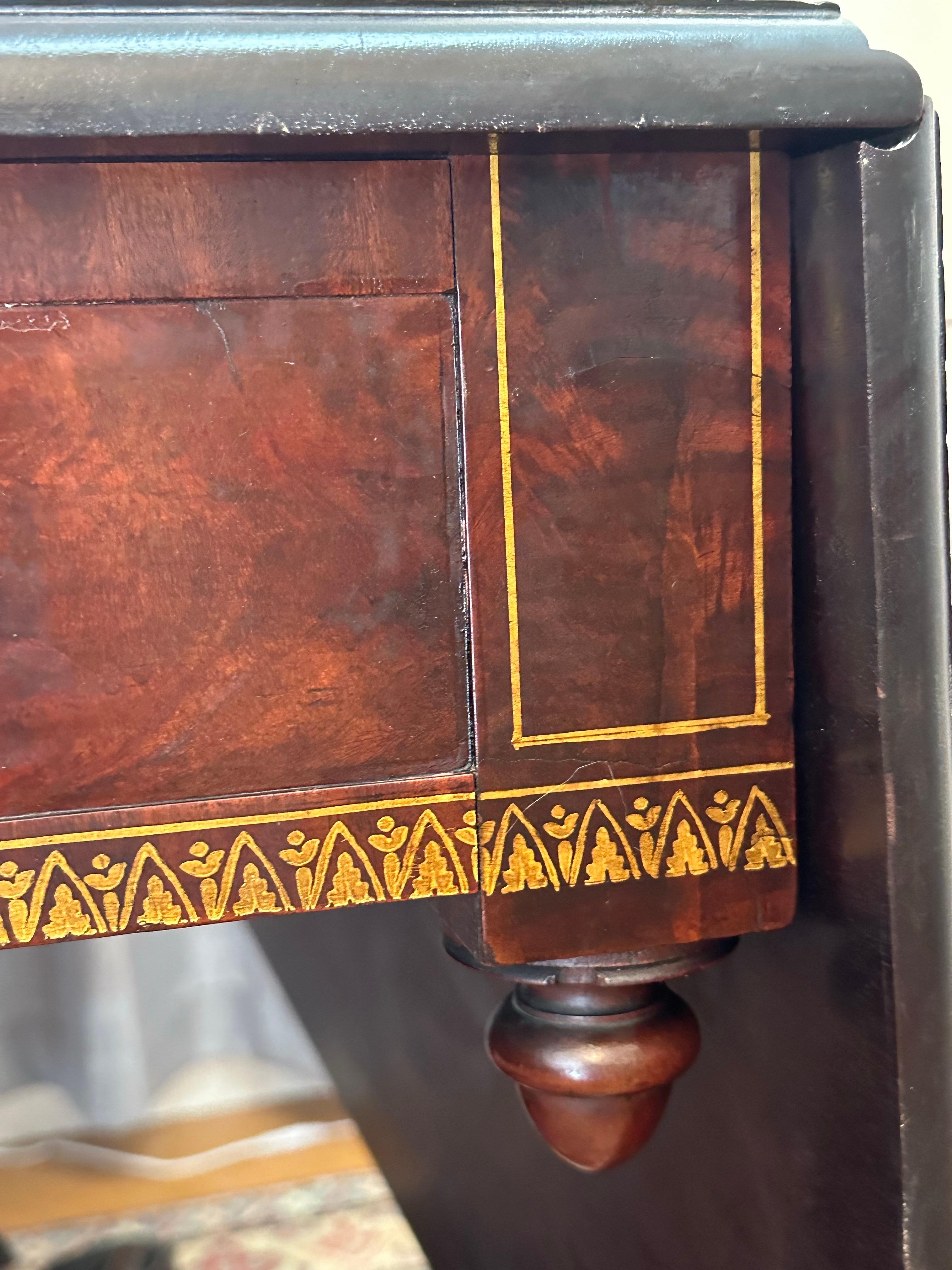 Rare Flame Mahogany Antoine Quervelle Attributed Philadelphia Breakfast Table 6