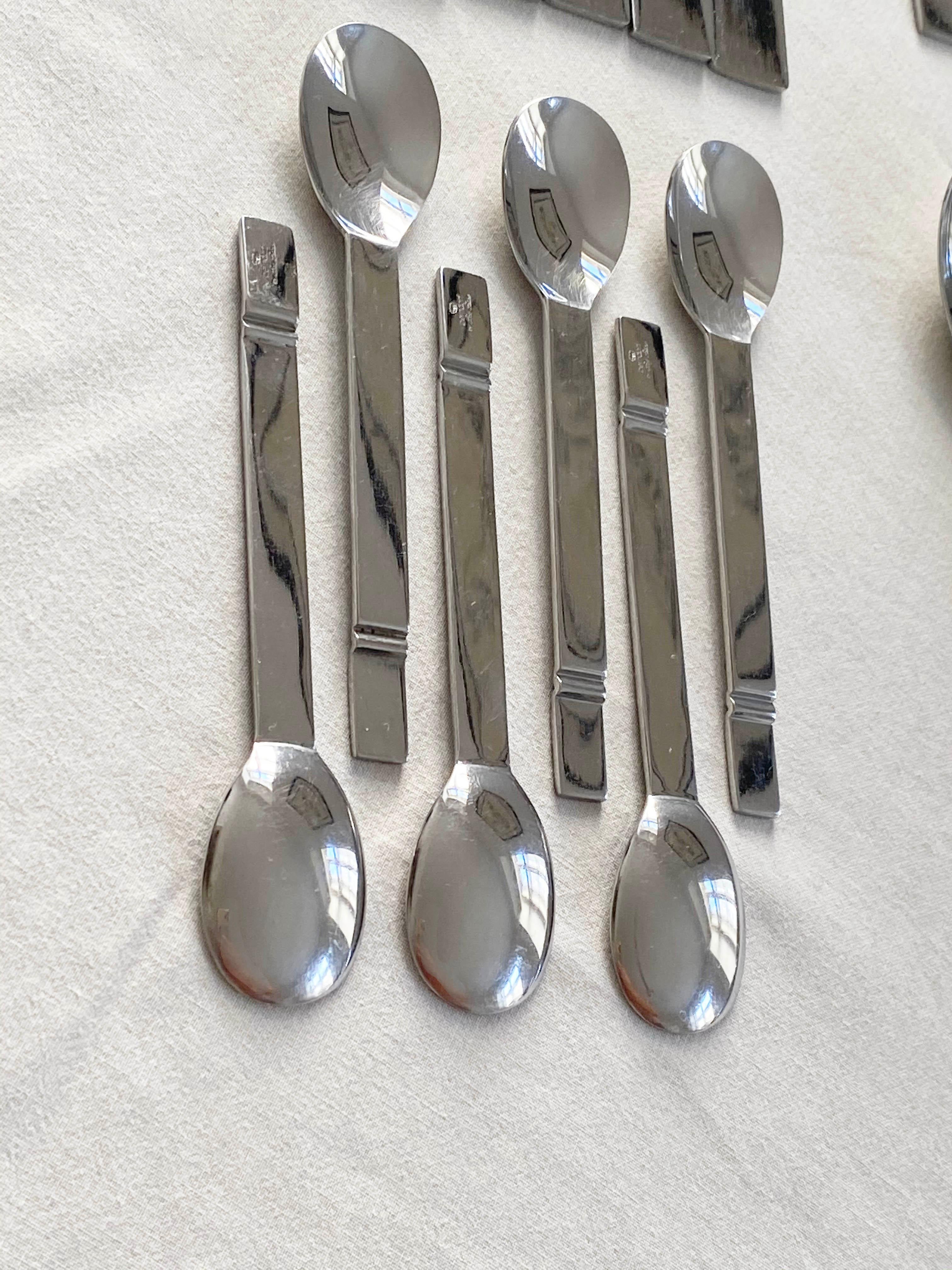 Rare Flatware Cutlery by Bob Patino for Berndorf For Sale 2