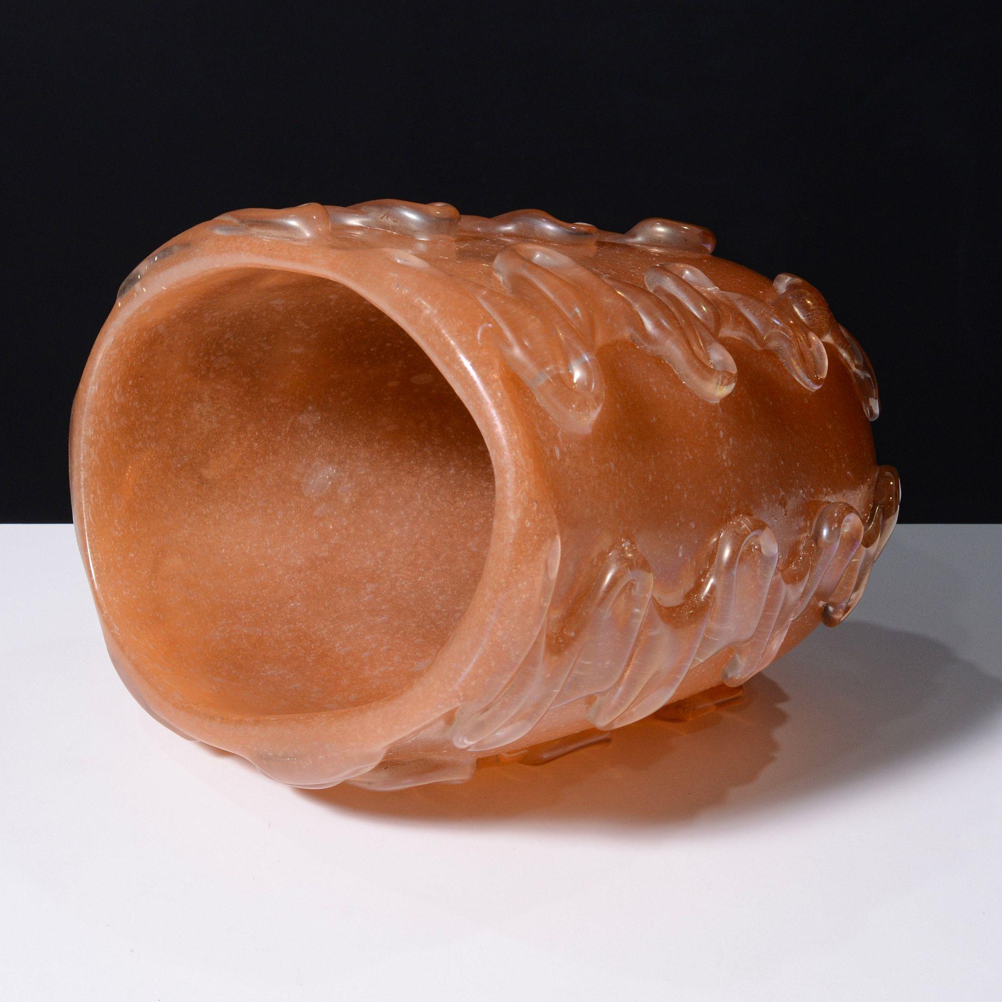 Raro vaso BOLLICINO di Flavio Poli, Murano in vendita 2