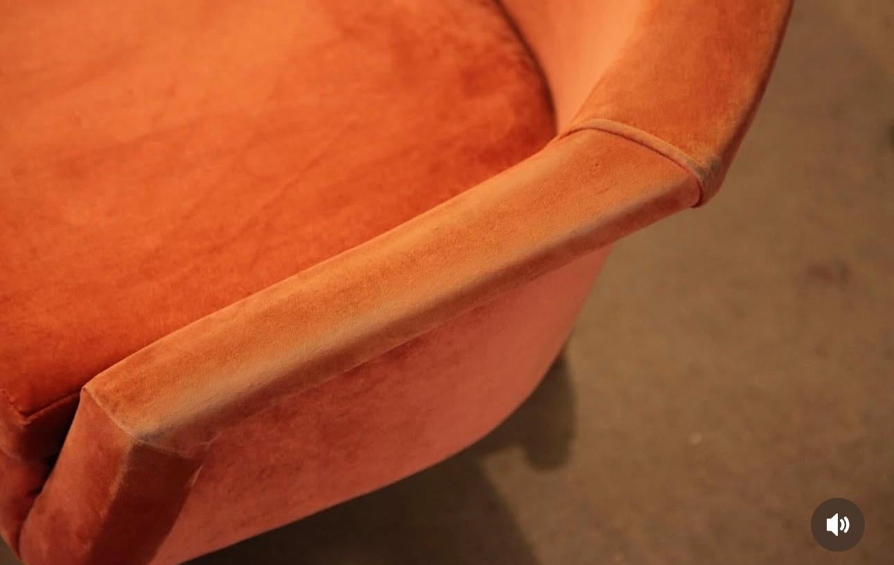 Seltene schwimmende Gondel Sofa /Sofa von Jan Kuypers im Angebot 1
