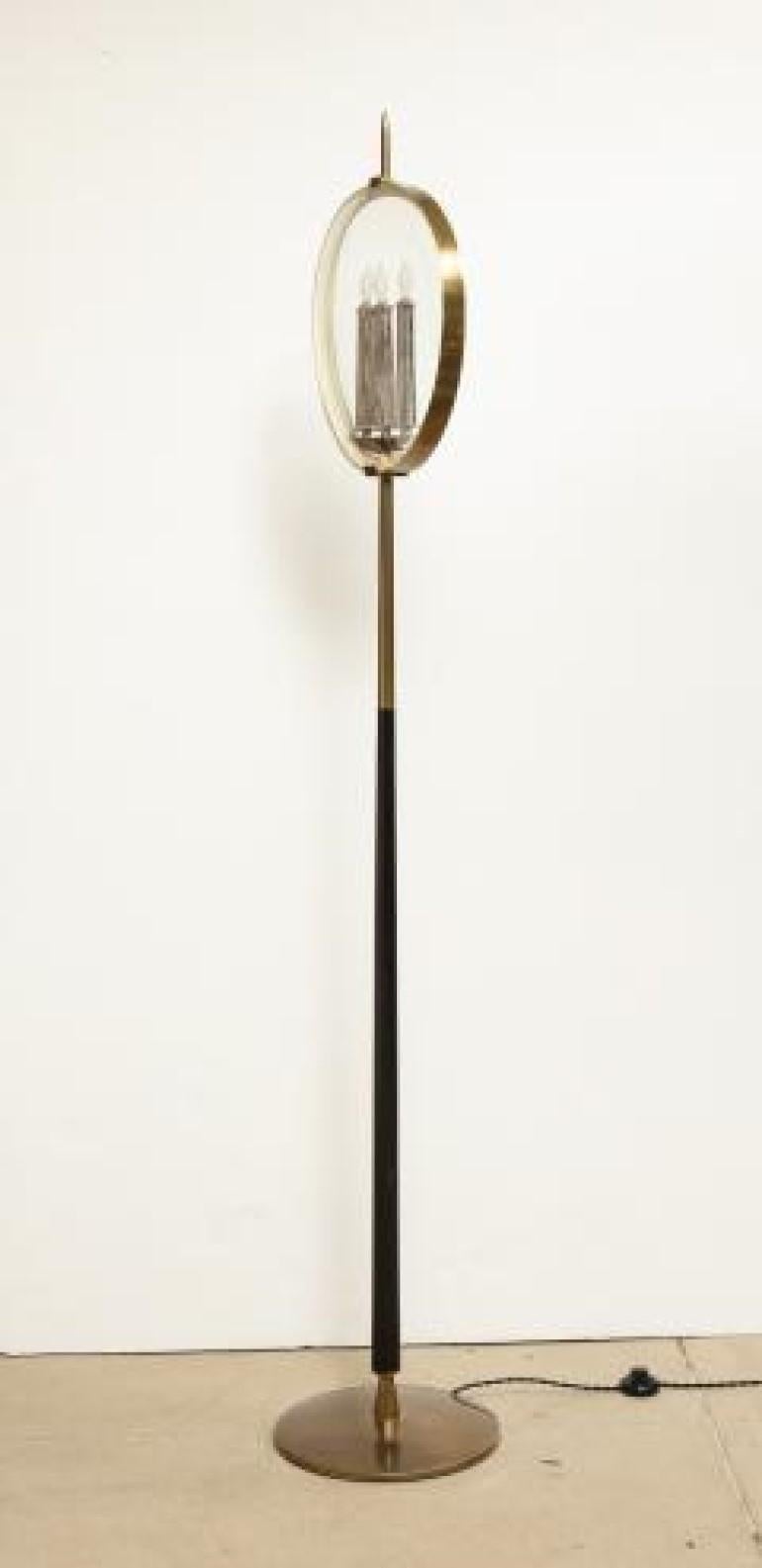 Max Ingrand Floor Lamp #1569 In Good Condition In New York, NY
