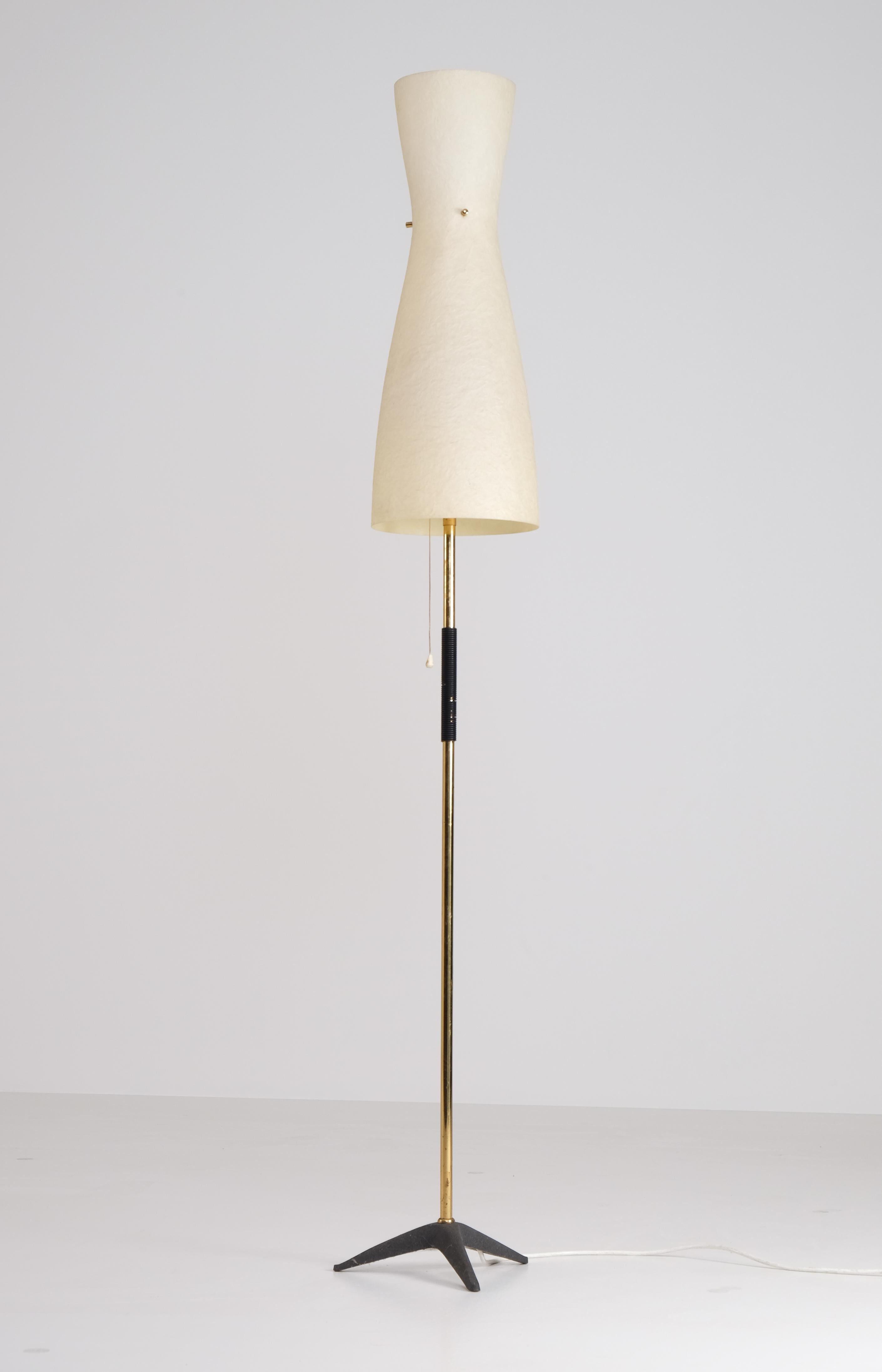 Rare Floor Lamp, 1950s For Sale 7