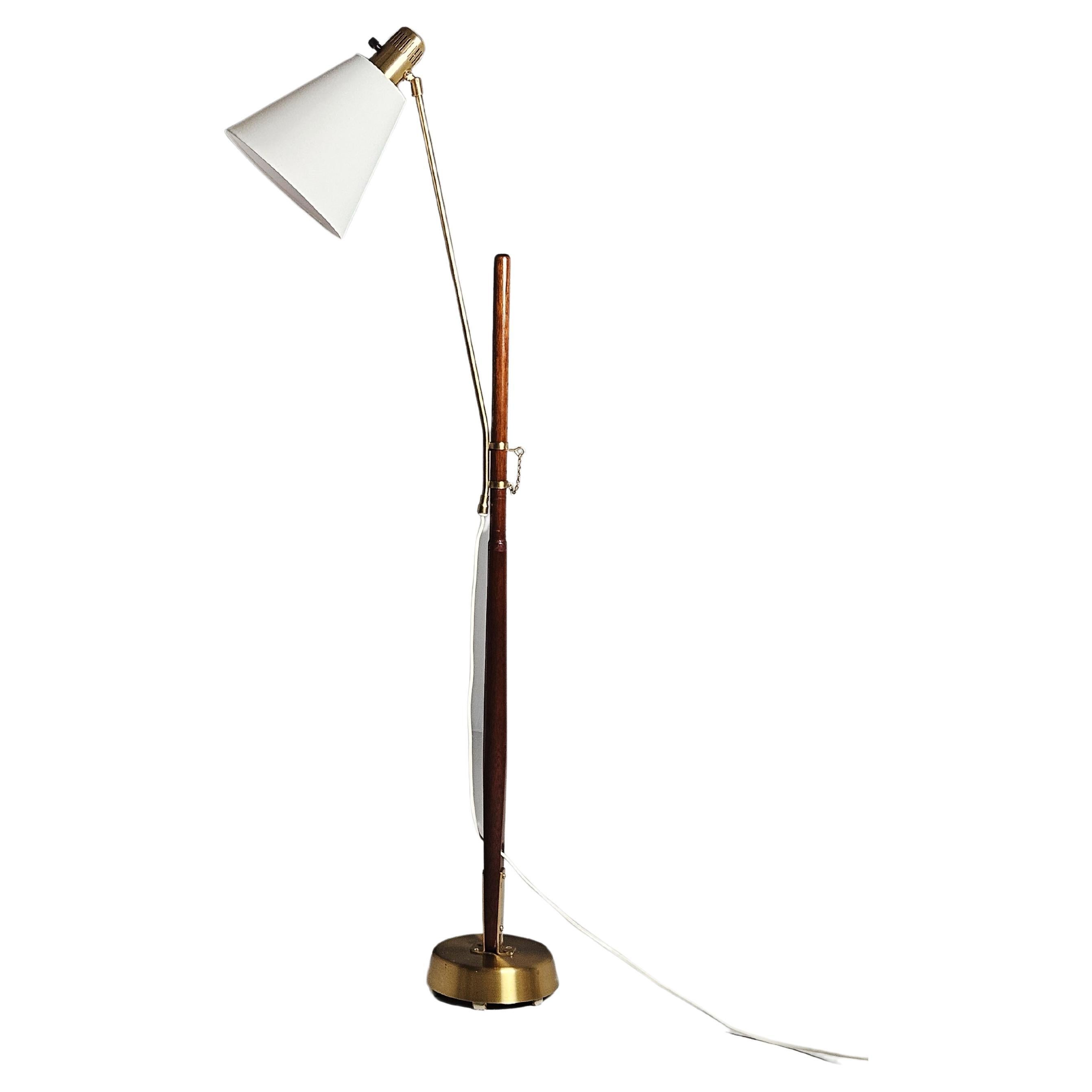 Rare lampadaire '539' par Hans Bergström pour Ateljé Lyktan, Suède, années 1950