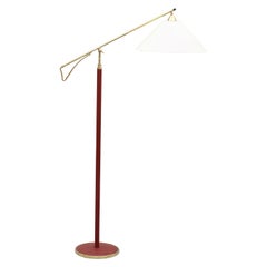 Rare Floor Lamp Arredoluce, Italian, 1950
