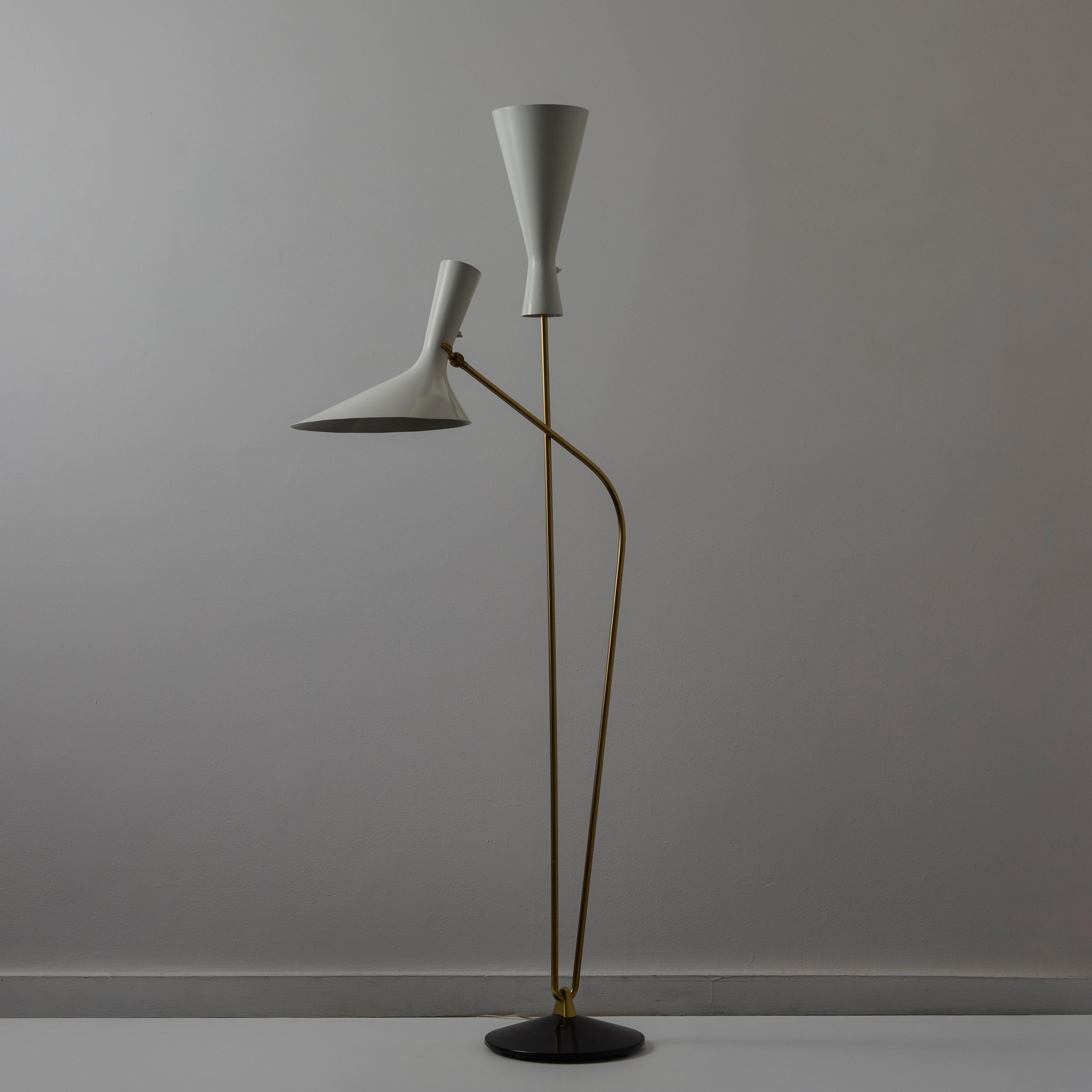 Swiss Rare Floor Lamp by Carl Moor for BAG Turgi