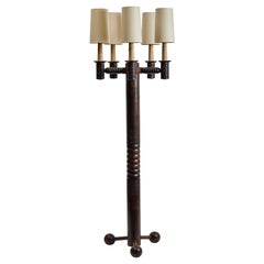 Rare Floor Lamp by Charles Dudouyt