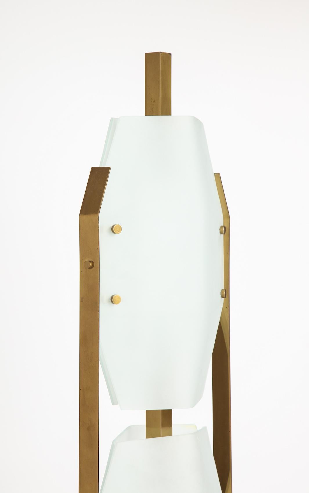 Rare Floor Lamp by Elio Monesi for Arredoluce In Good Condition In New York, NY