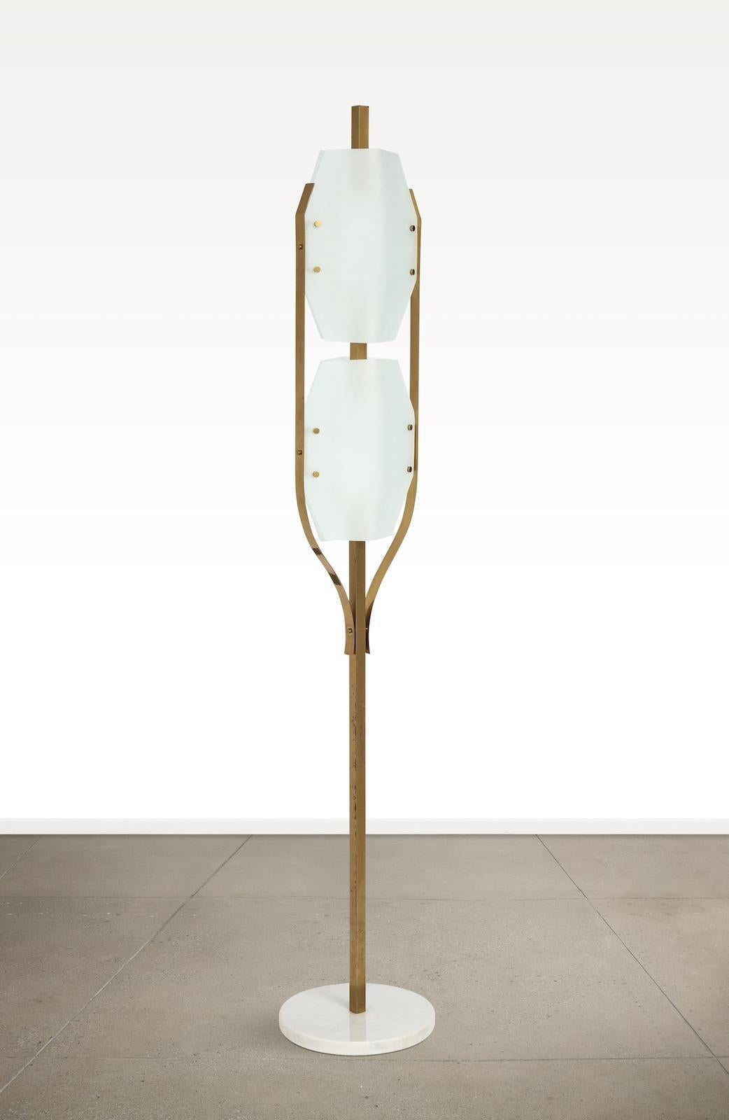 Mid-20th Century Rare Floor Lamp by Elio Monesi for Arredoluce
