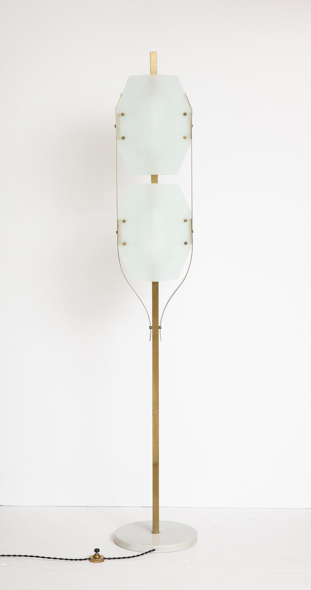 Rare Floor Lamp by Elio Monesi for Arredoluce 1