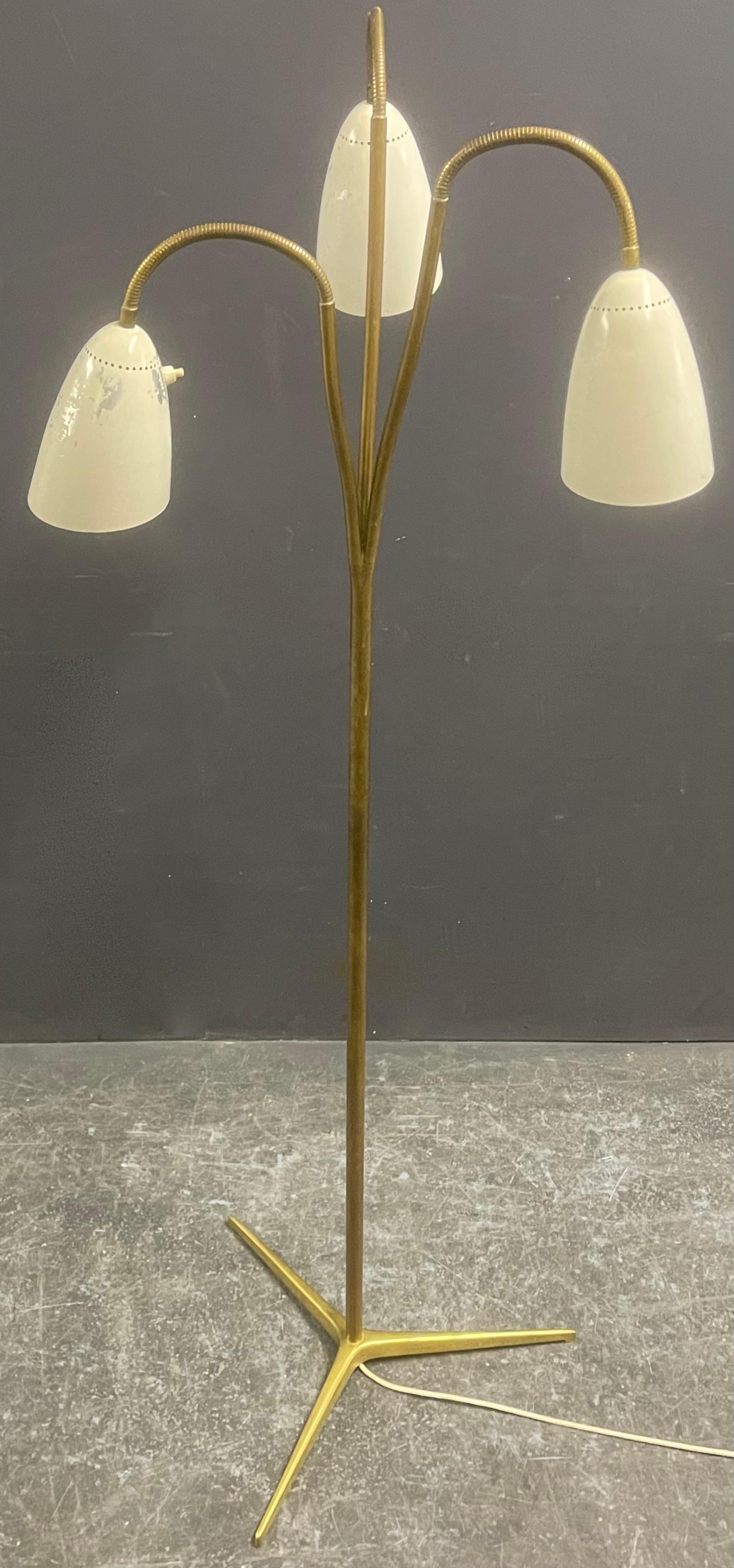 rare floor lamp by giuseppe ostuni for o-luce For Sale 5