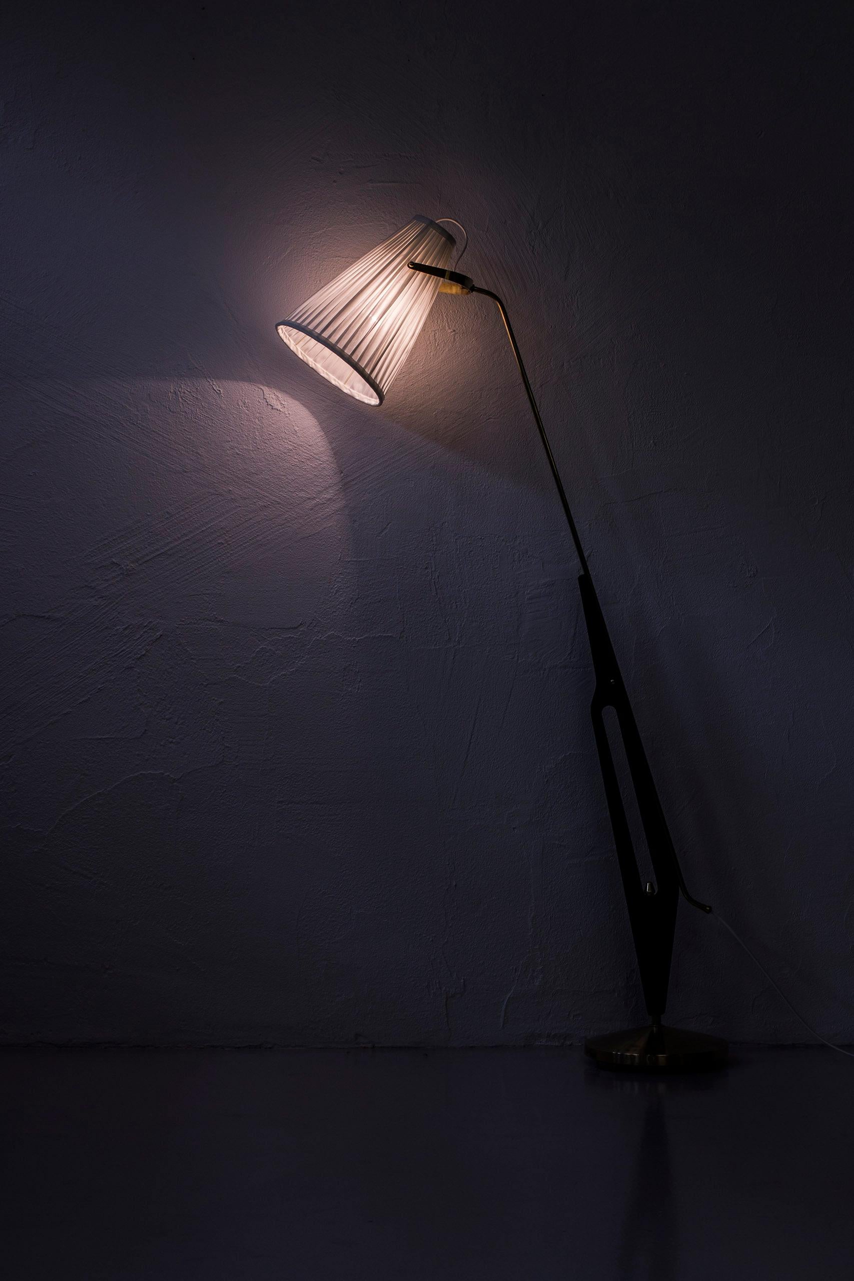 Rare Floor Lamp by Hans Bergstr�öm for ASEA, Sweden, 1950s 7