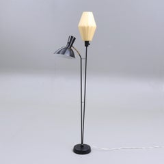 Rare Floor Lamp by Hans Bergström for Ateljé Lyktan from the 1950s