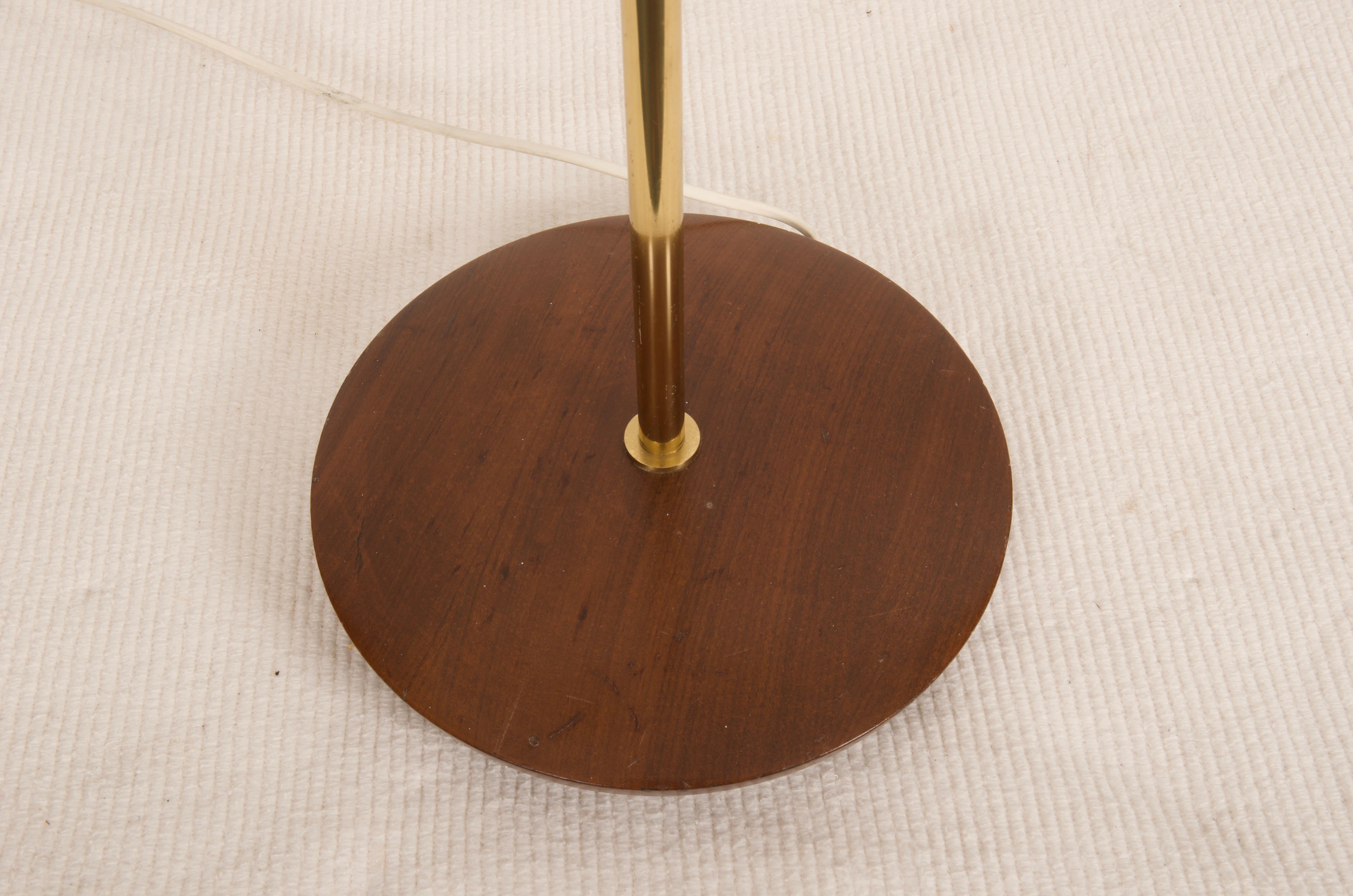 Rare Floor Lamp by Hans Bergström for Ateljé Lyktan from the 1950s 2