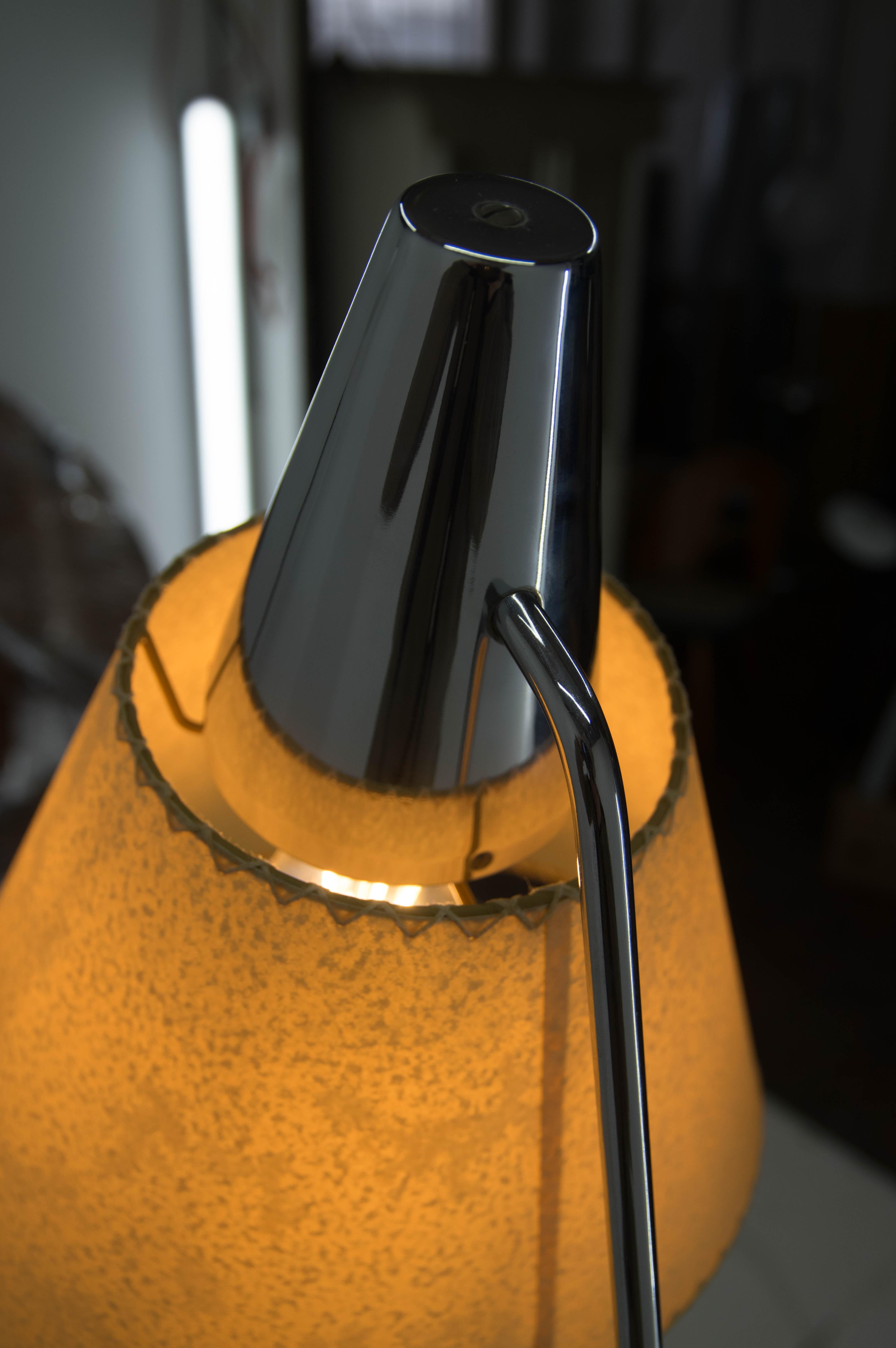 Seltene Stehlampe von Hurka für Napako, 1950er Jahre, restauriert im Angebot 5