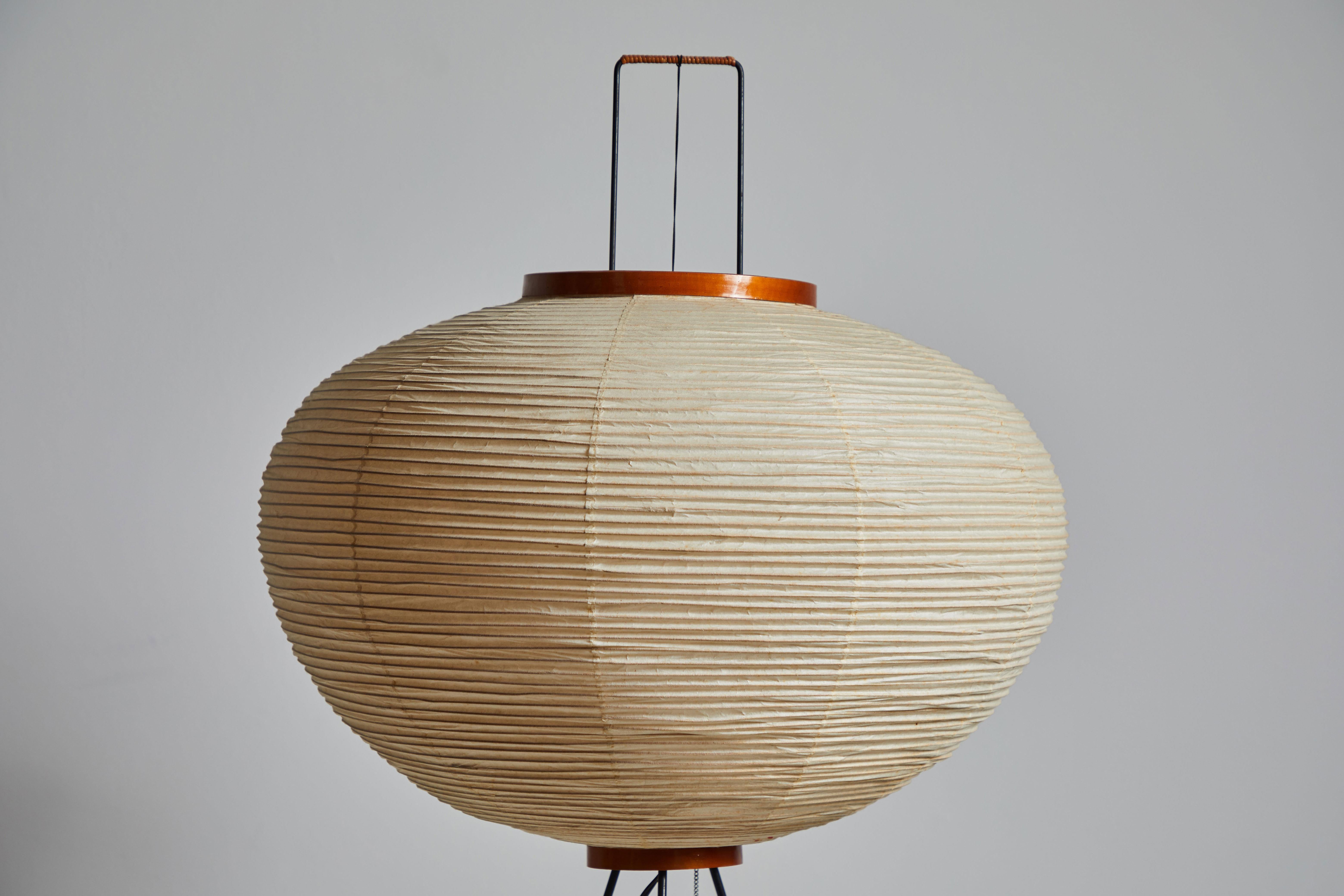 Mid-20th Century Rare Floor Lamp by Isamu Noguchi for Akari