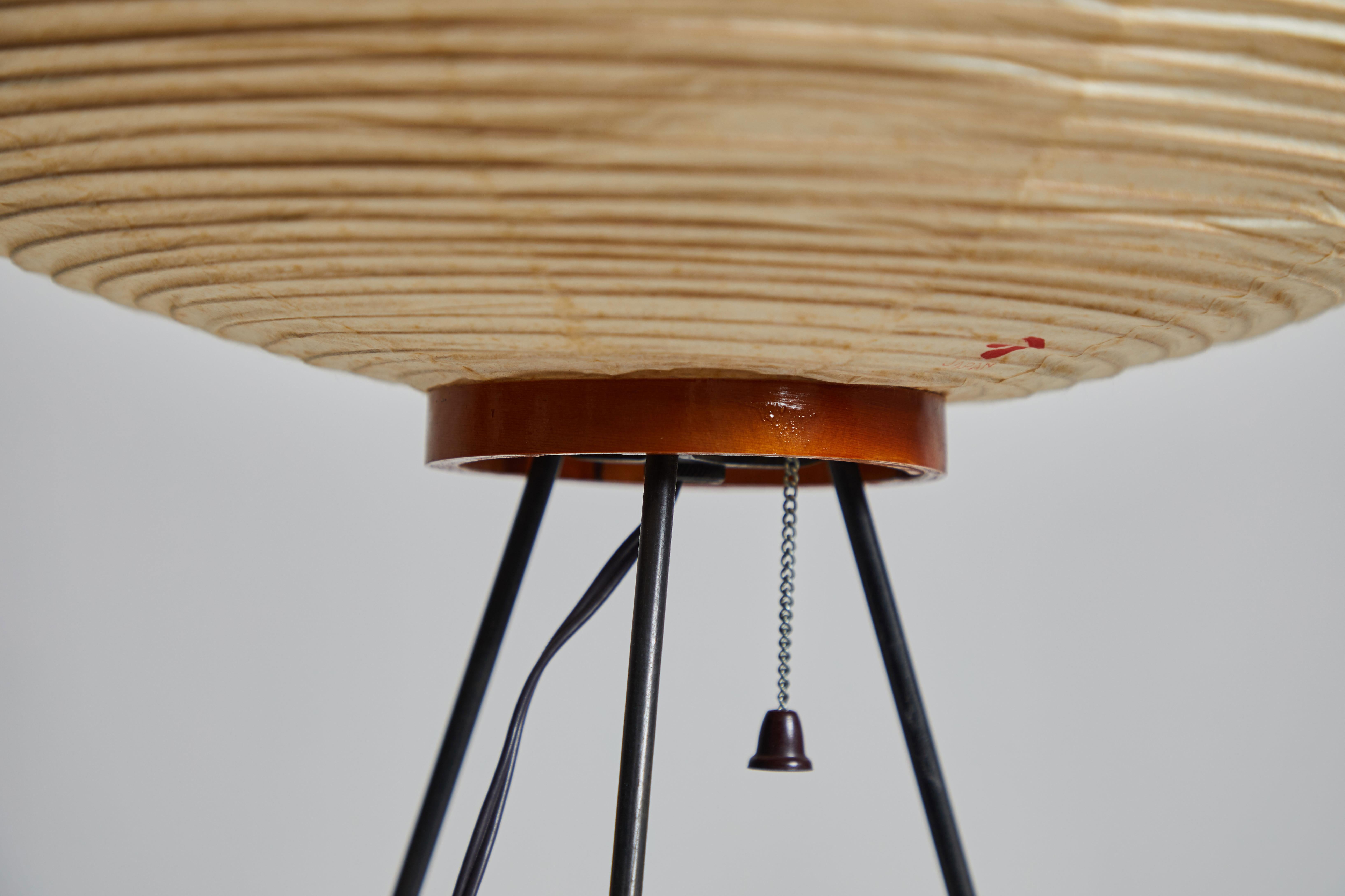 Rare Floor Lamp by Isamu Noguchi for Akari 1