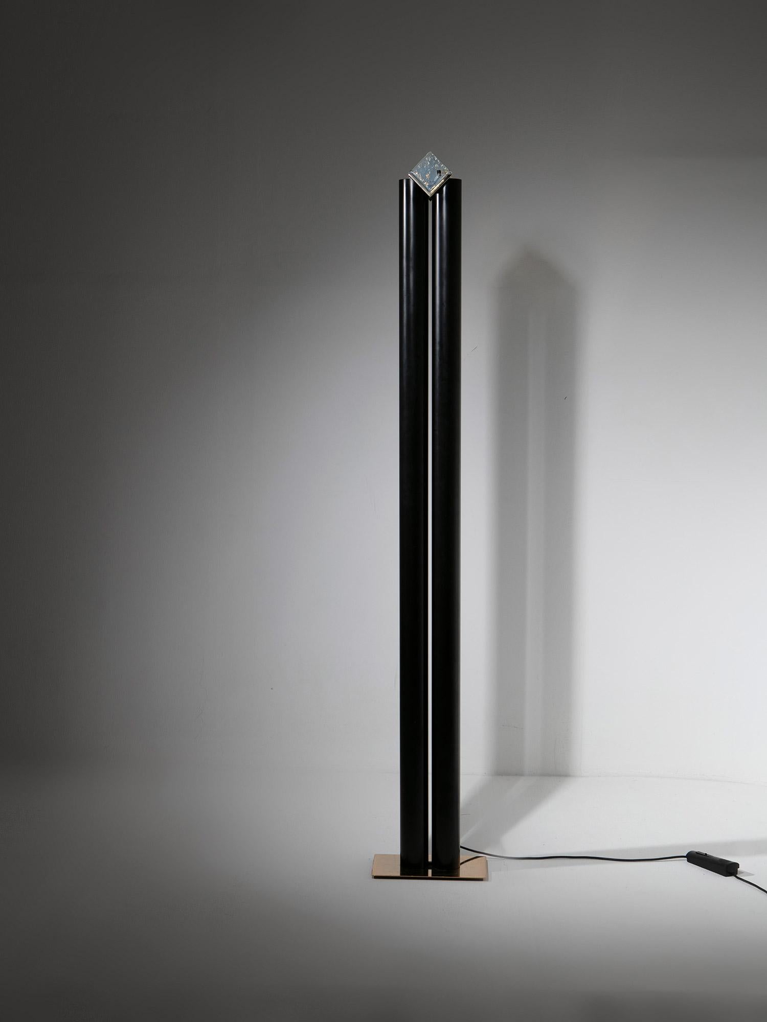 Late 20th Century Rare Floor Lamp by iTre Murano, Italy, 1970s