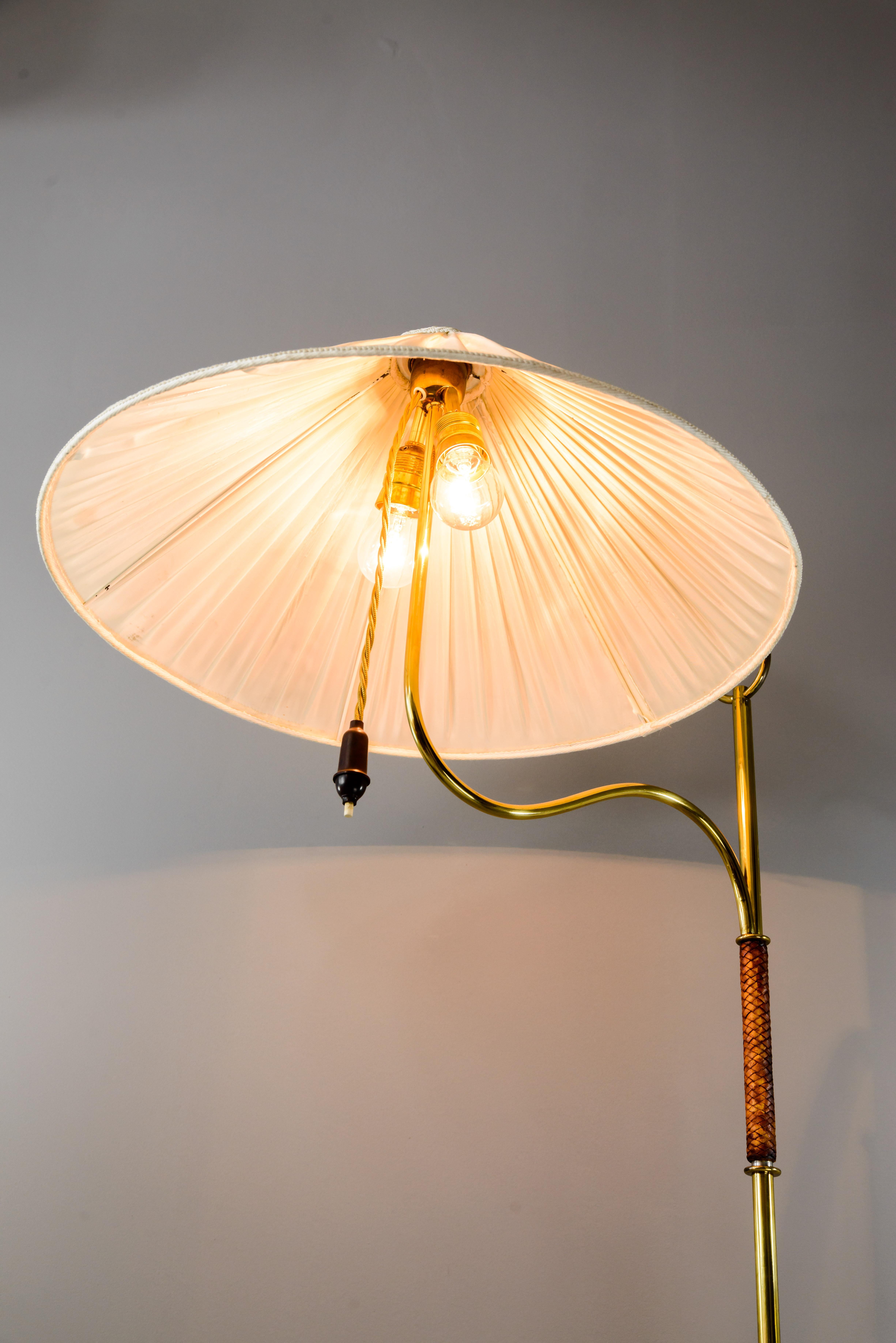Rare Floor Lamp by Josef Frank, Execution J. T. Kalmar, Vienna, circa 1950s 3