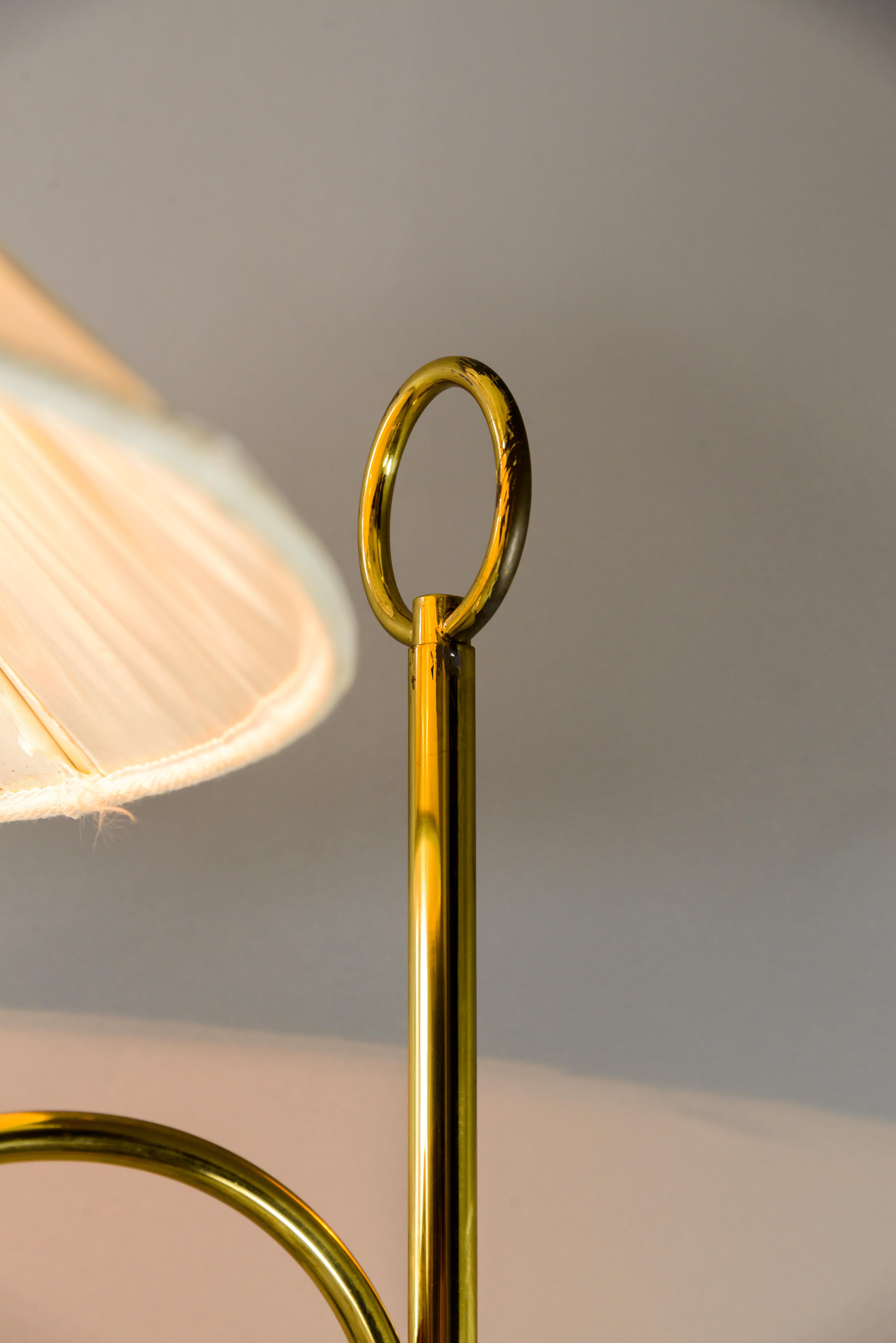 Rare Floor Lamp by Josef Frank, Execution J. T. Kalmar, Vienna, circa 1950s 7