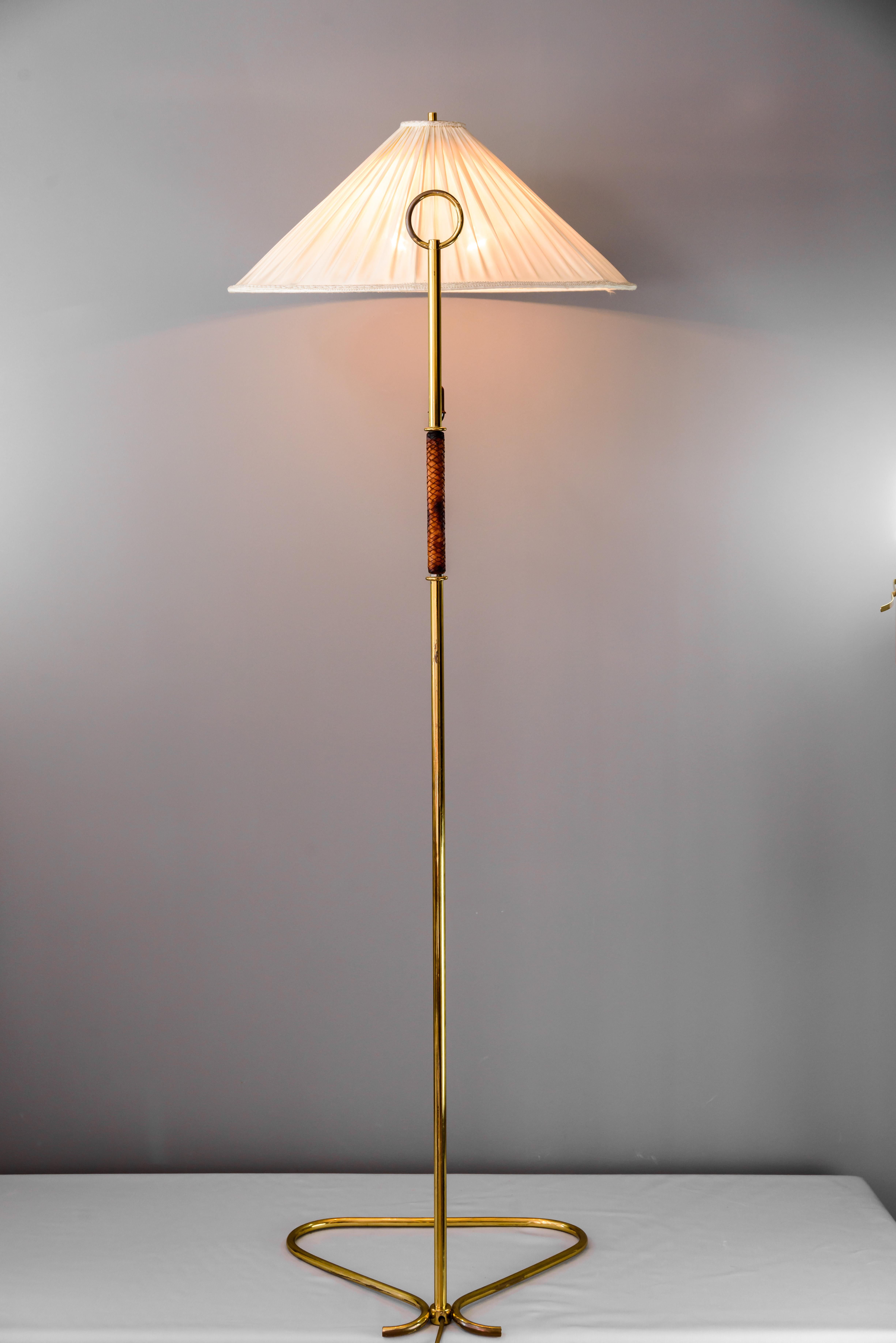 Rare Floor Lamp by Josef Frank, Execution J. T. Kalmar, Vienna, circa 1950s 10