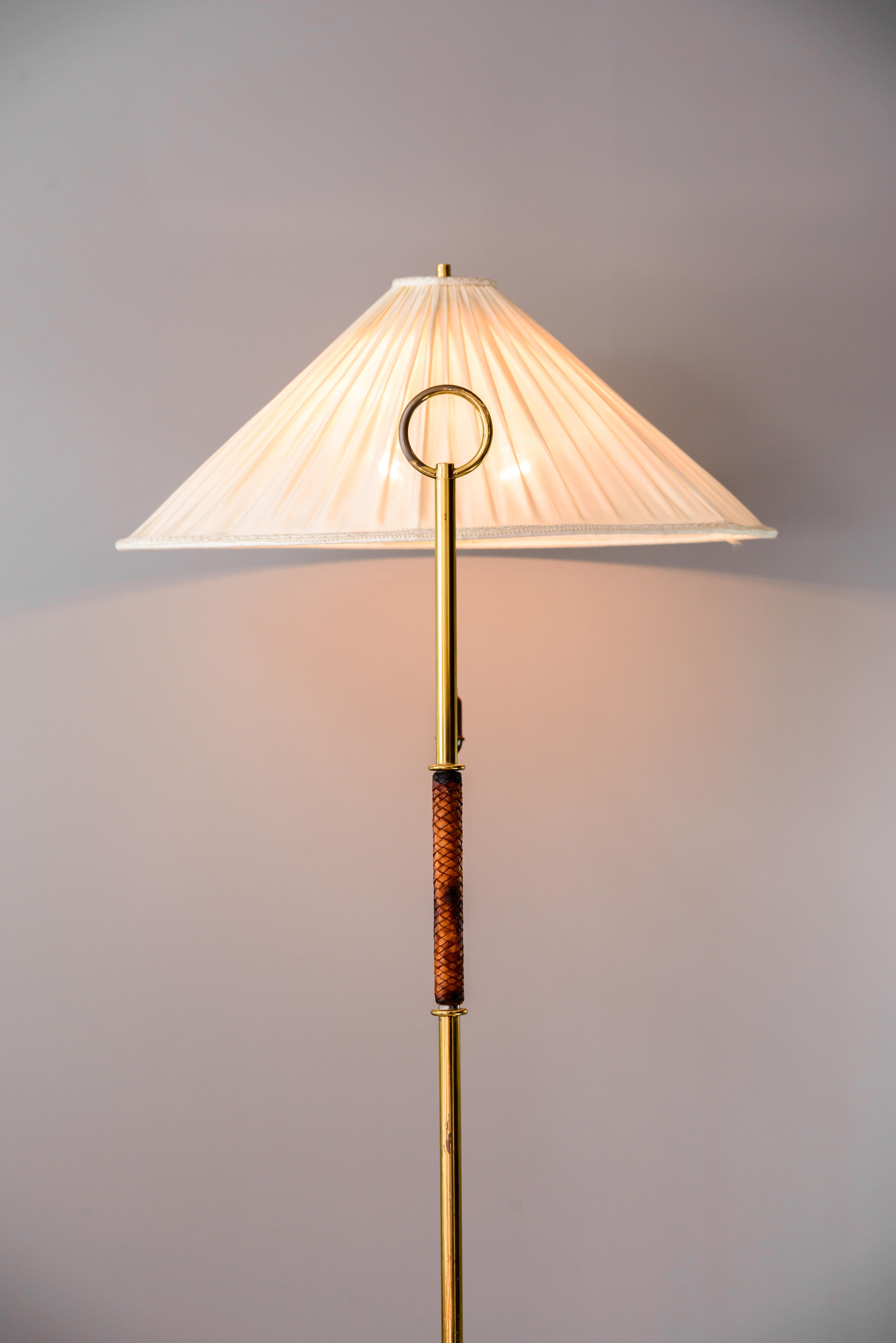 Rare Floor Lamp by Josef Frank, Execution J. T. Kalmar, Vienna, circa 1950s 11