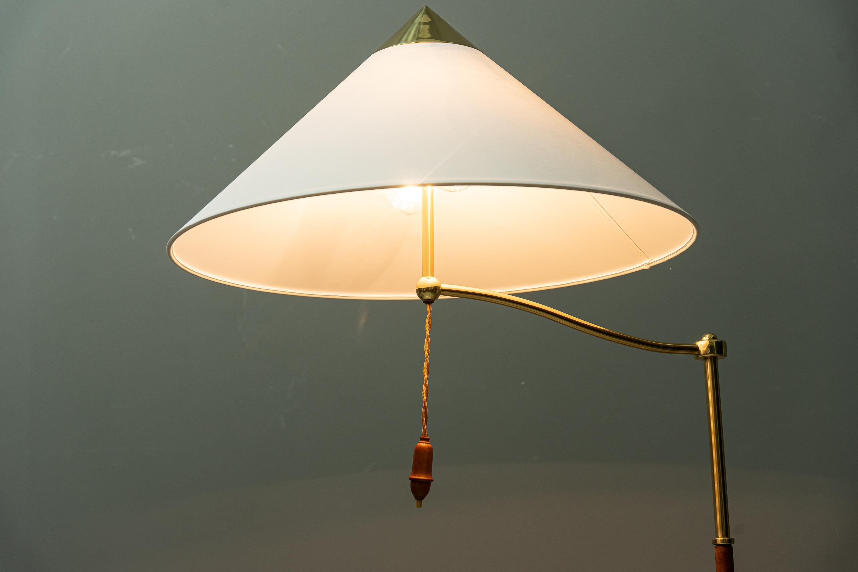 Rare Floor Lamp by Josef Frank for J.T.Kalmar Around 1950s For Sale 5