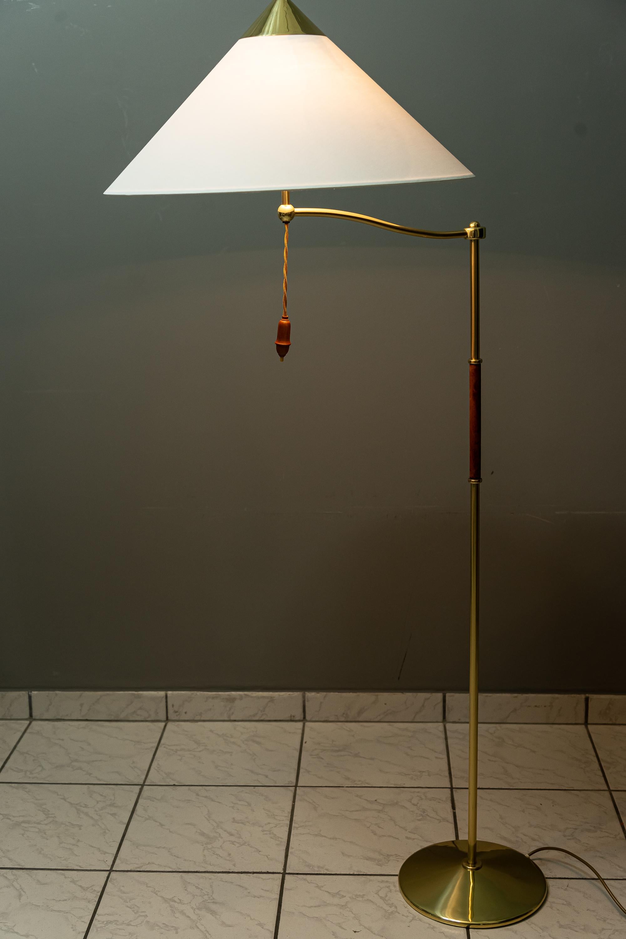 Rare Floor Lamp by Josef Frank for J.T.Kalmar Around 1950s For Sale 6