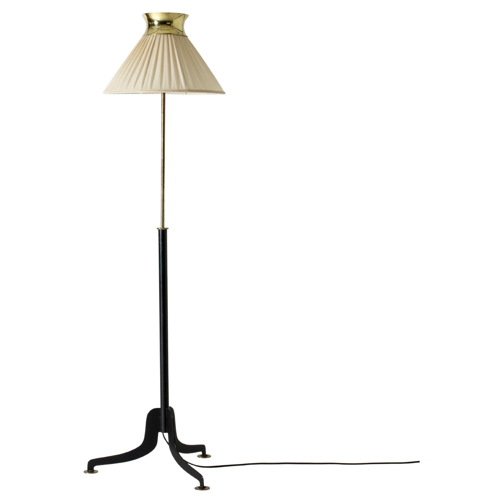 Rare Floor Lamp by Josef Frank for Svenskt Tenn, Sweden, 1950s For Sale
