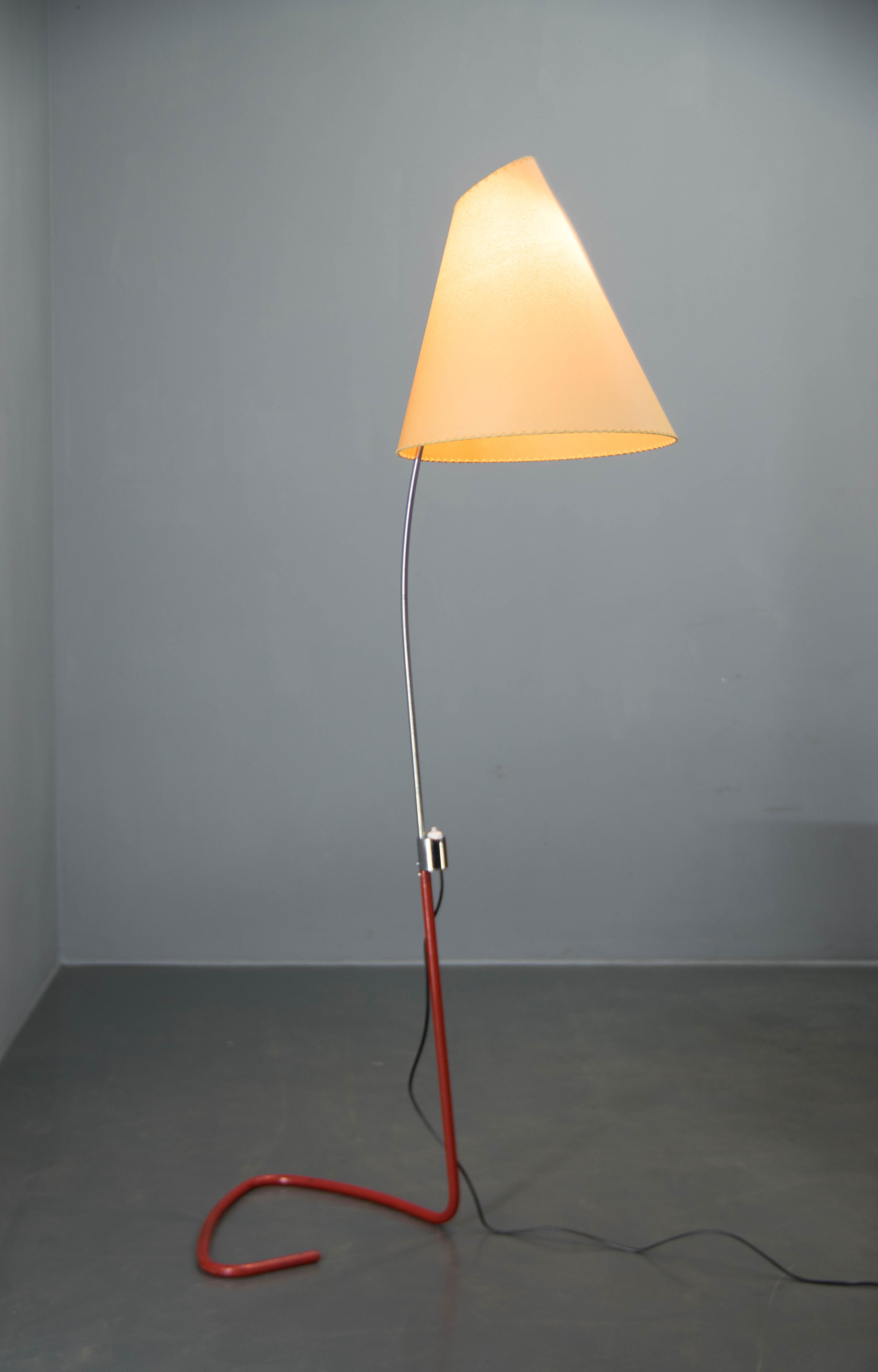 Mid-Century Modern Rare Floor Lamp by Josef Hurka, 1960s For Sale