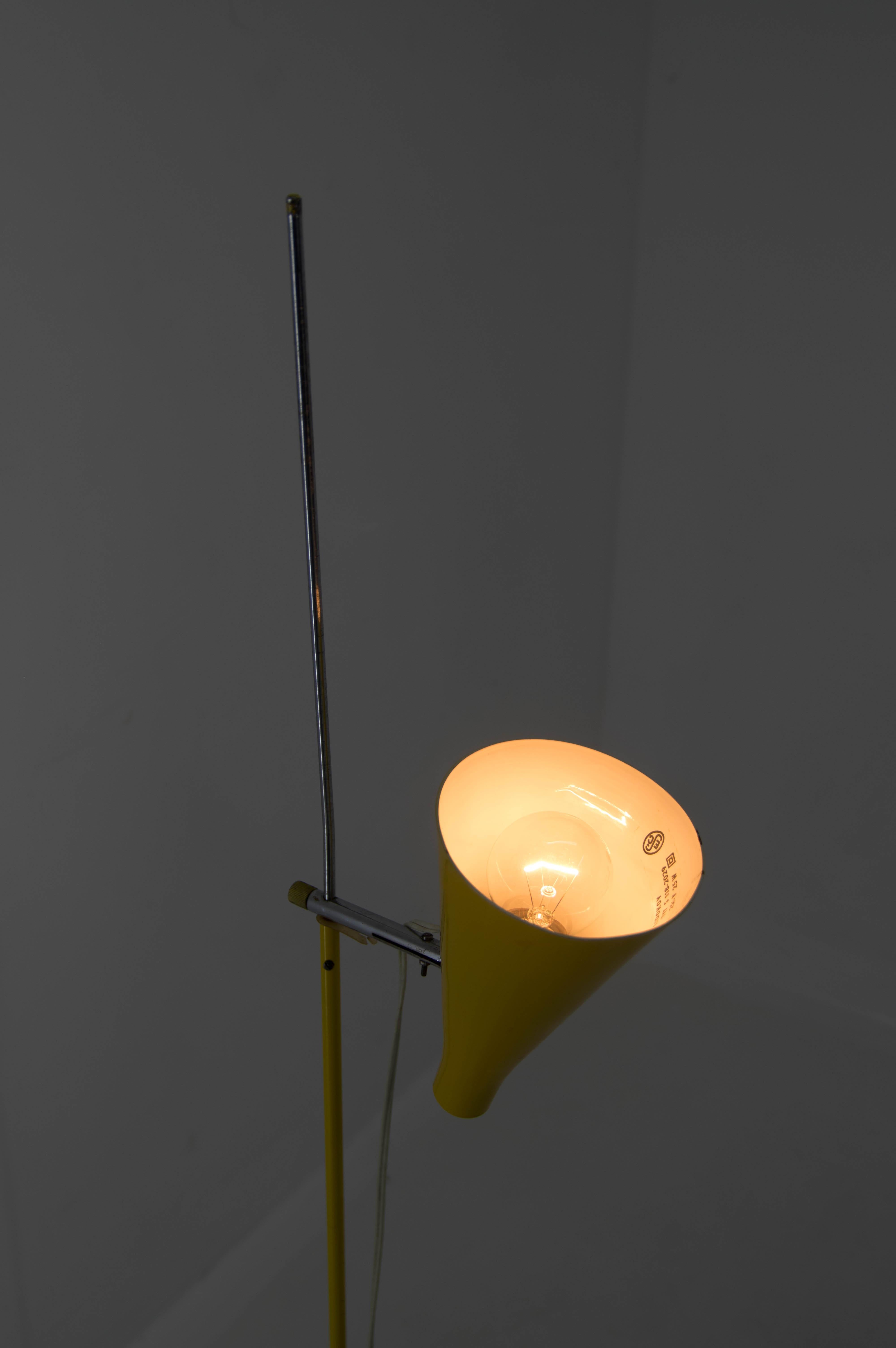 Rare Floor Lamp by Lidokov, 1960s In Good Condition For Sale In Praha, CZ