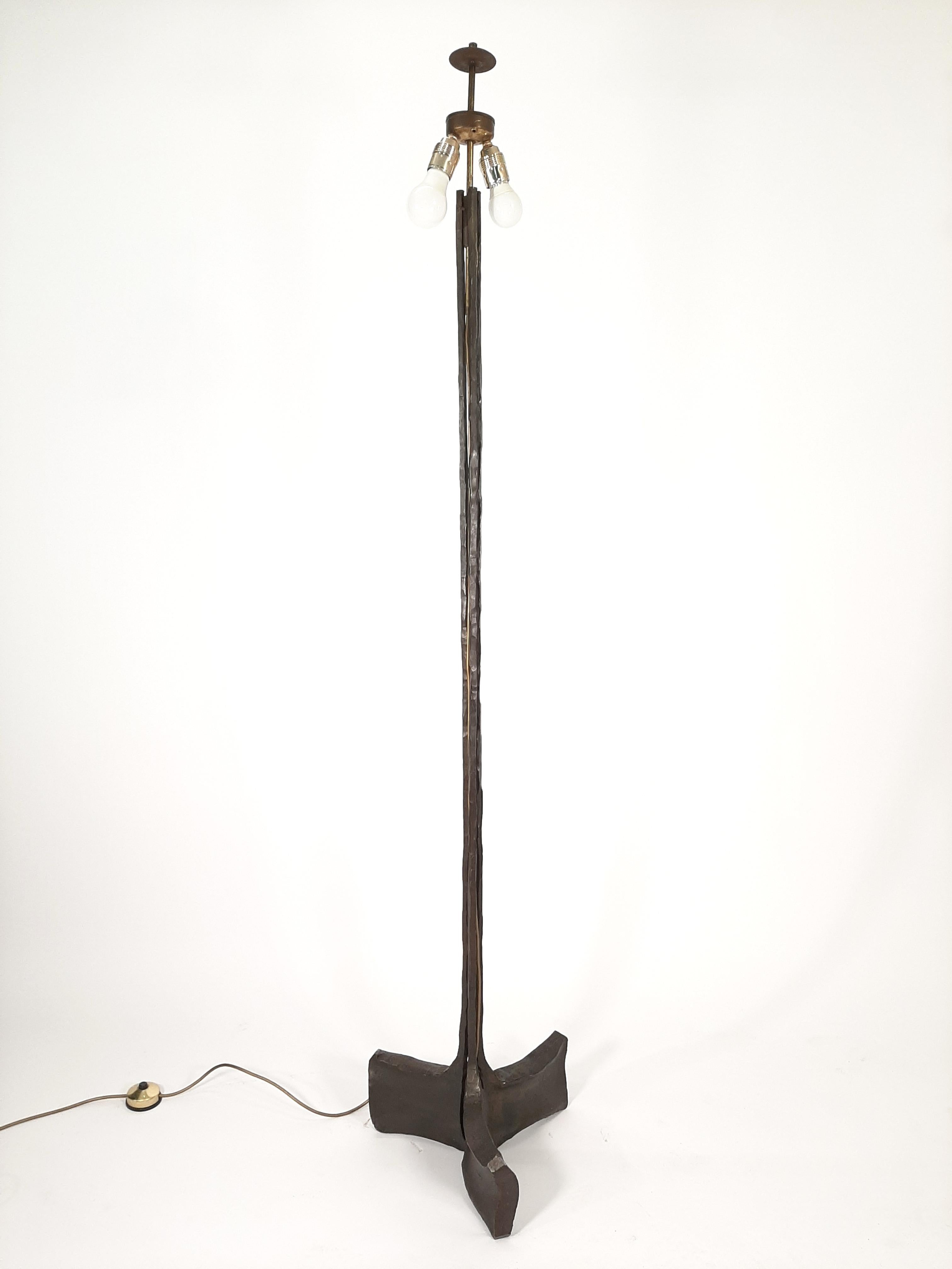 Rare Floor Lamp by Lothar Klute In Excellent Condition For Sale In Brussels, BE