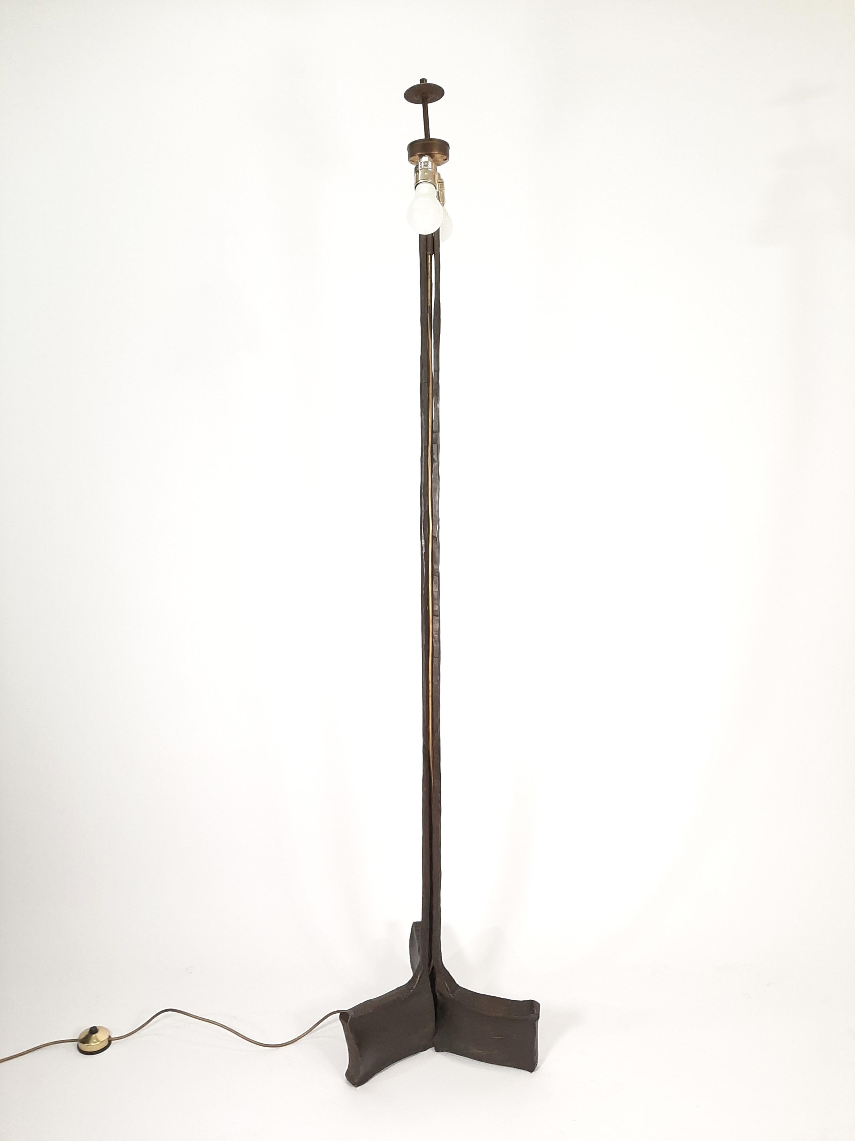 Late 20th Century Rare Floor Lamp by Lothar Klute For Sale