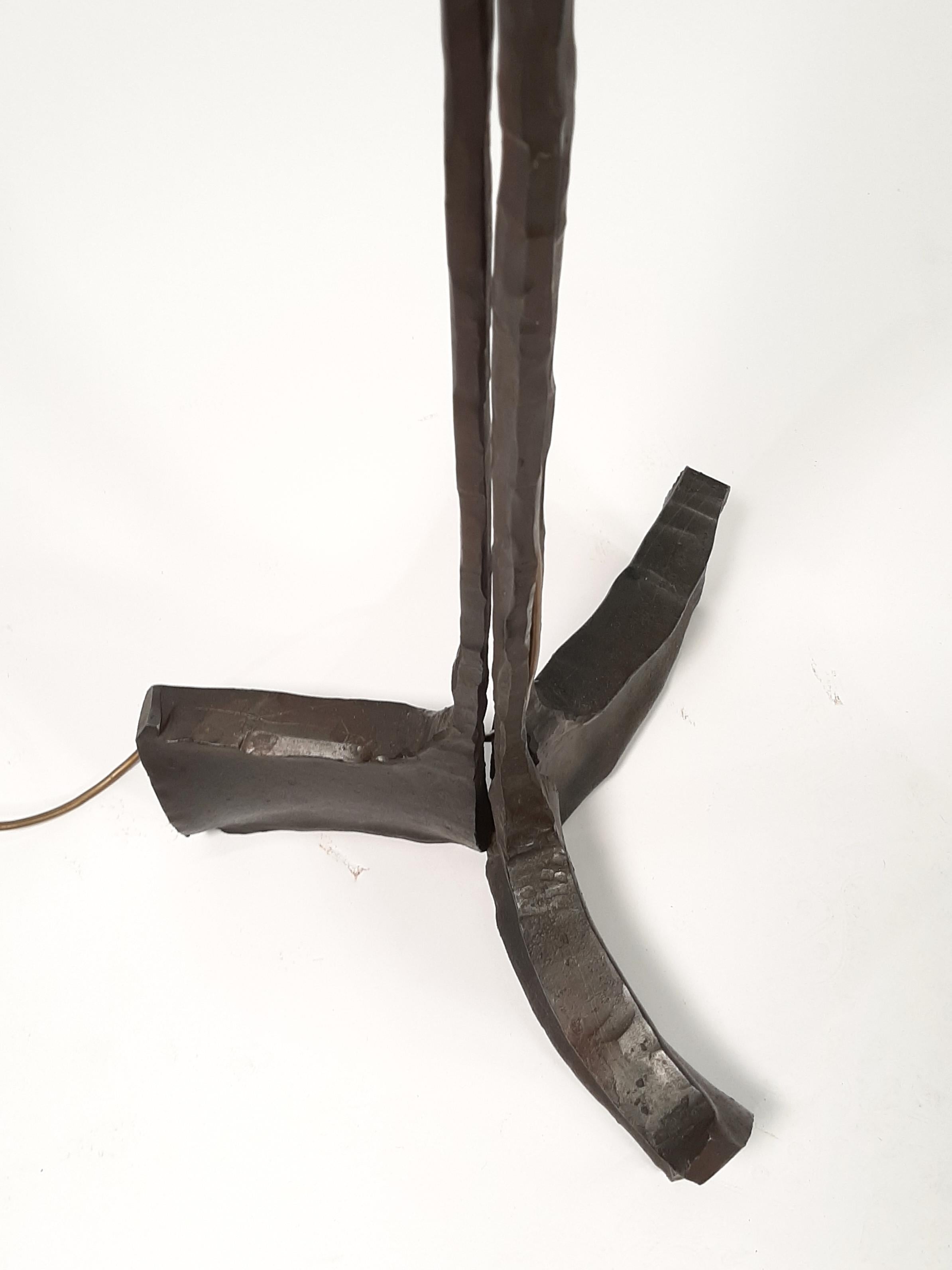 Metal Rare Floor Lamp by Lothar Klute For Sale