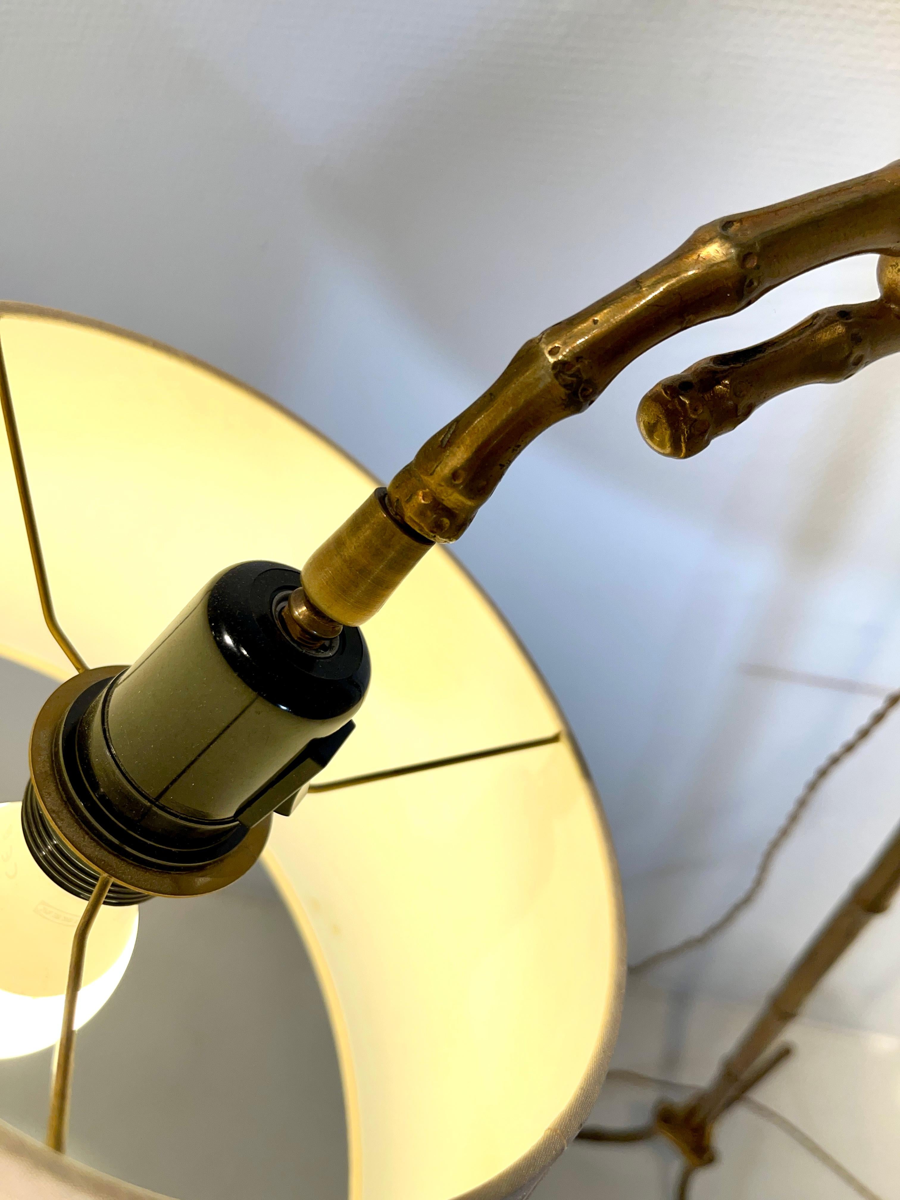 Rare Floor Lamp by Maison Bagues In Good Condition In Brussels, BE