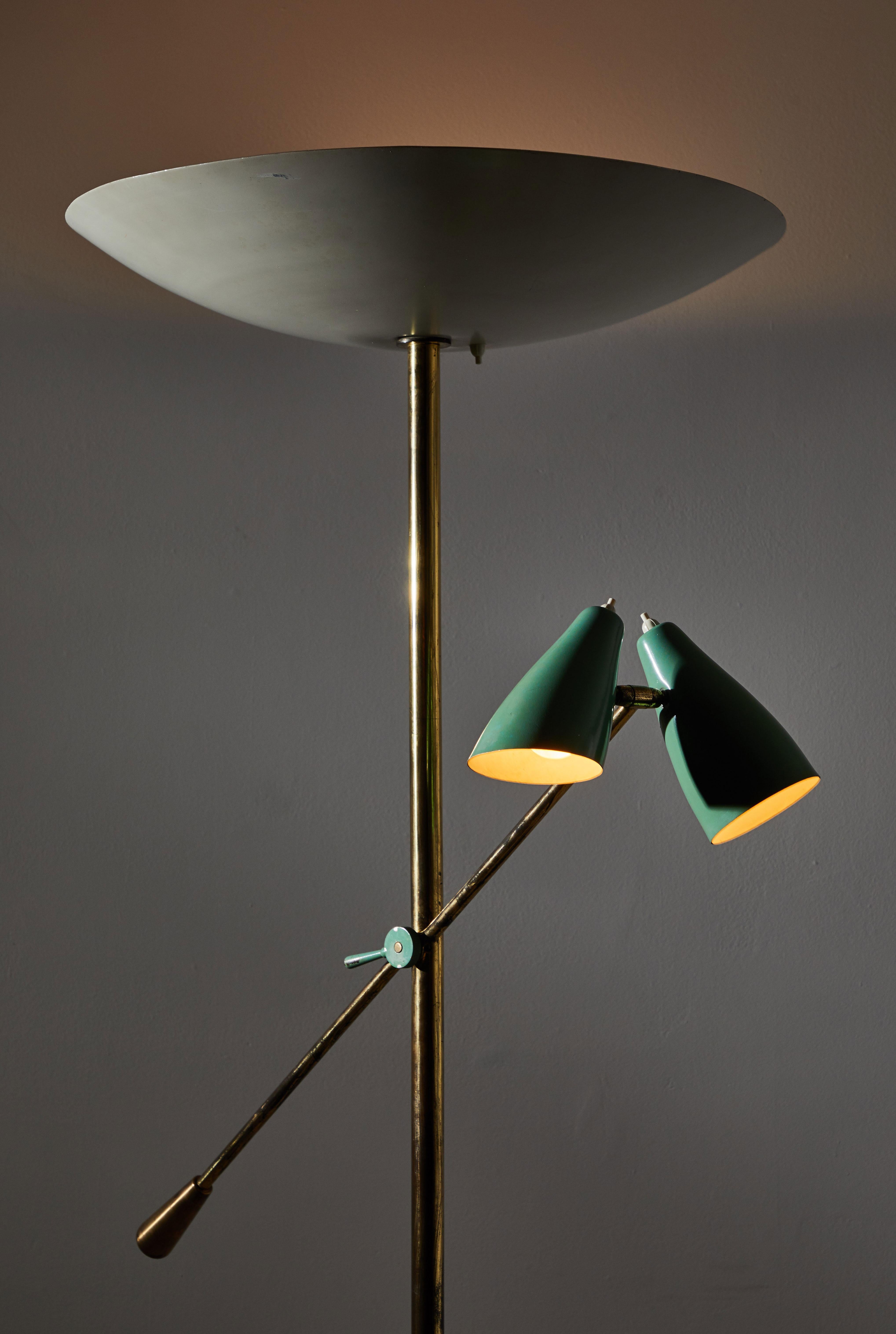 Rare Floor Lamp by Stilnovo (Moderne der Mitte des Jahrhunderts)