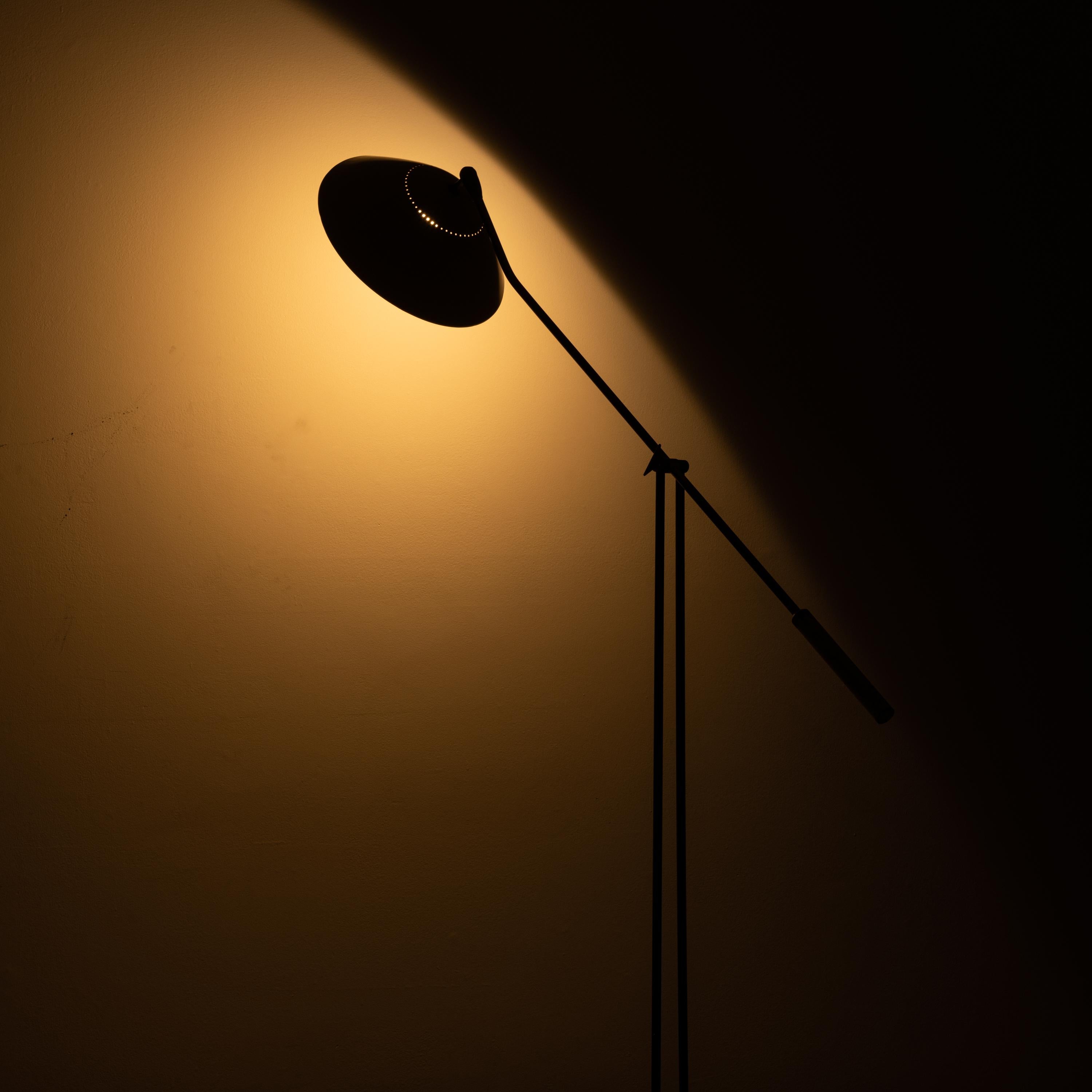 Italian Rare Floor Lamp by Stilnovo For Sale