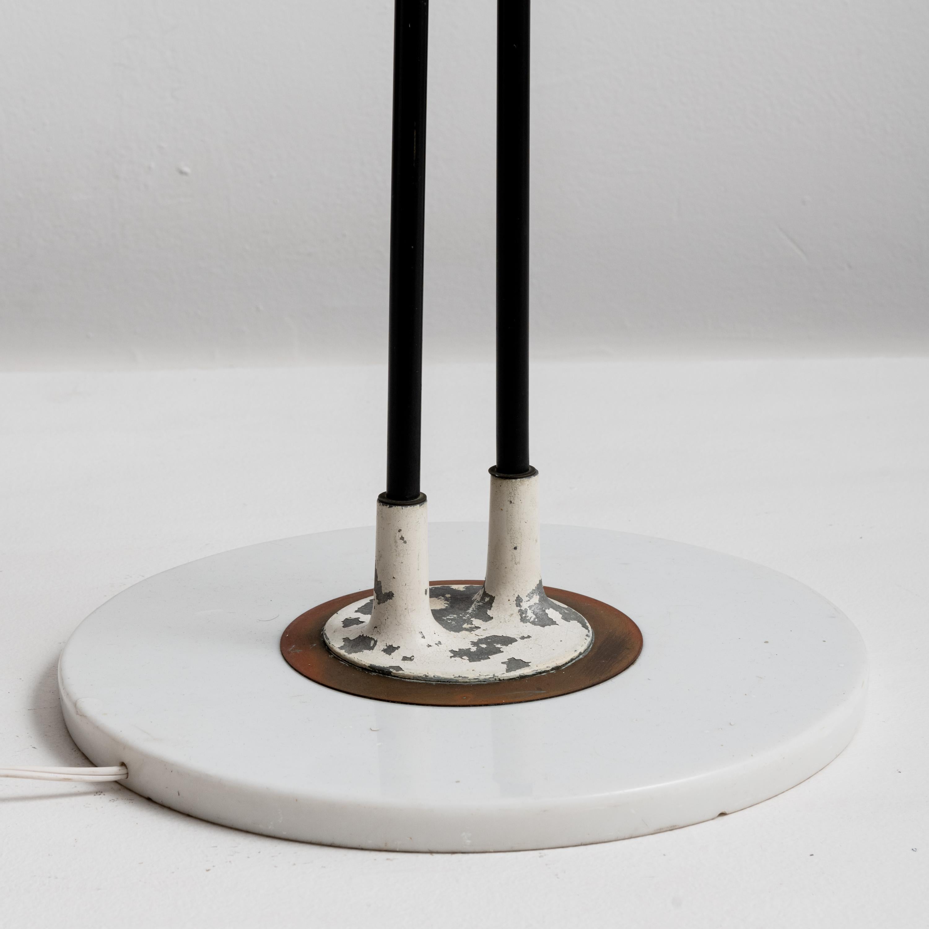 Mid-20th Century Rare Floor Lamp by Stilnovo For Sale