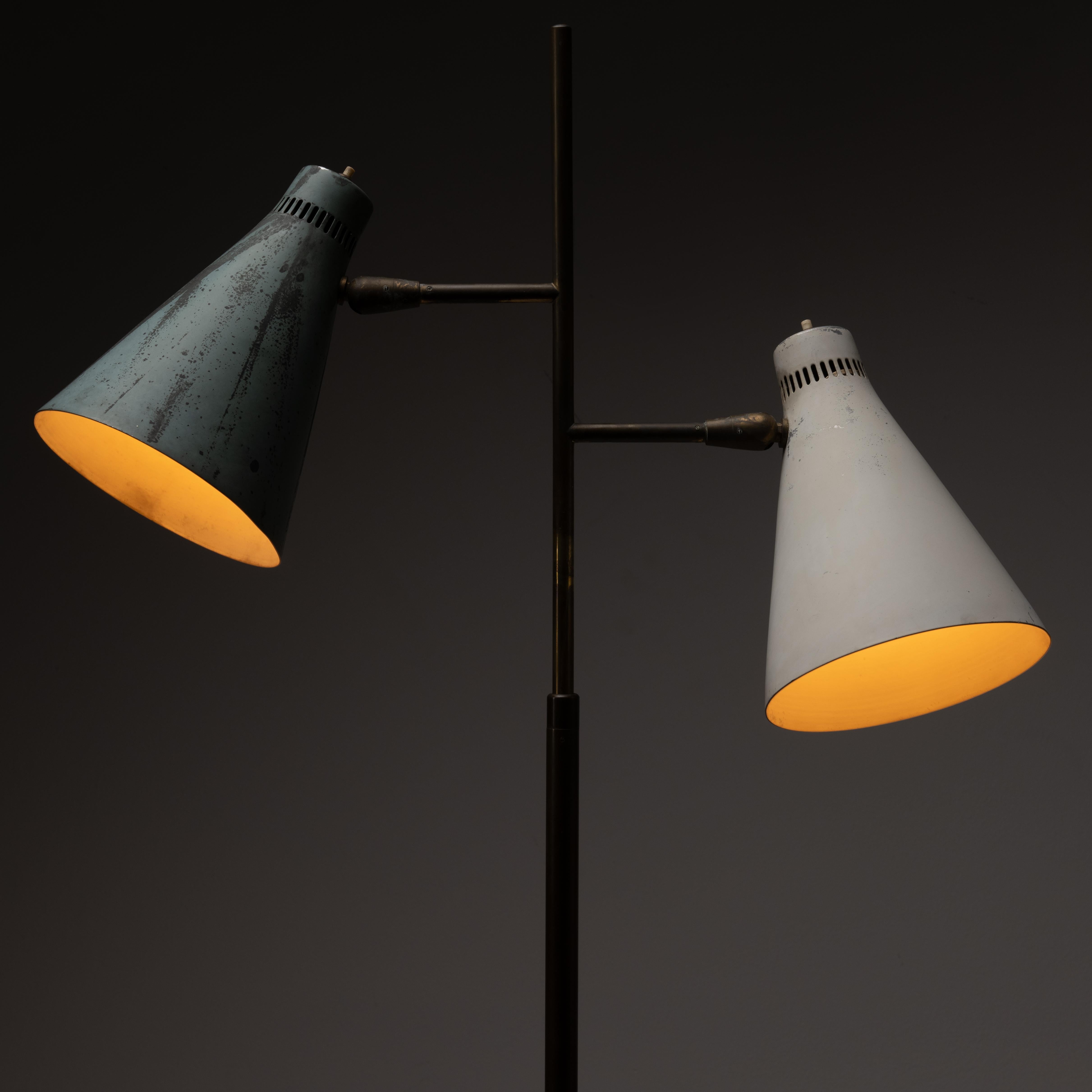 Mid-20th Century Rare Floor Lamp Giuseppe Ostuni for Oluce
