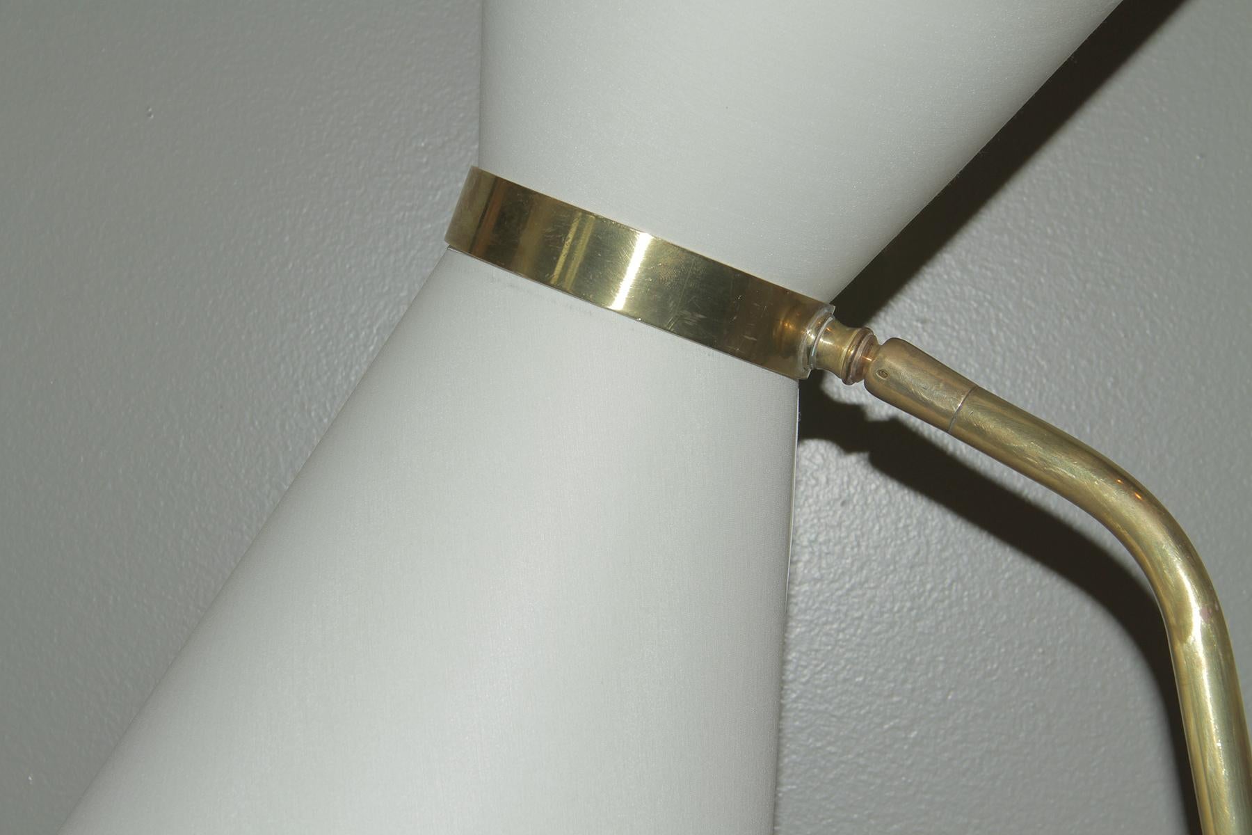 Metal Rare Floor Lamp, Model of Pierre Guariche, 1970