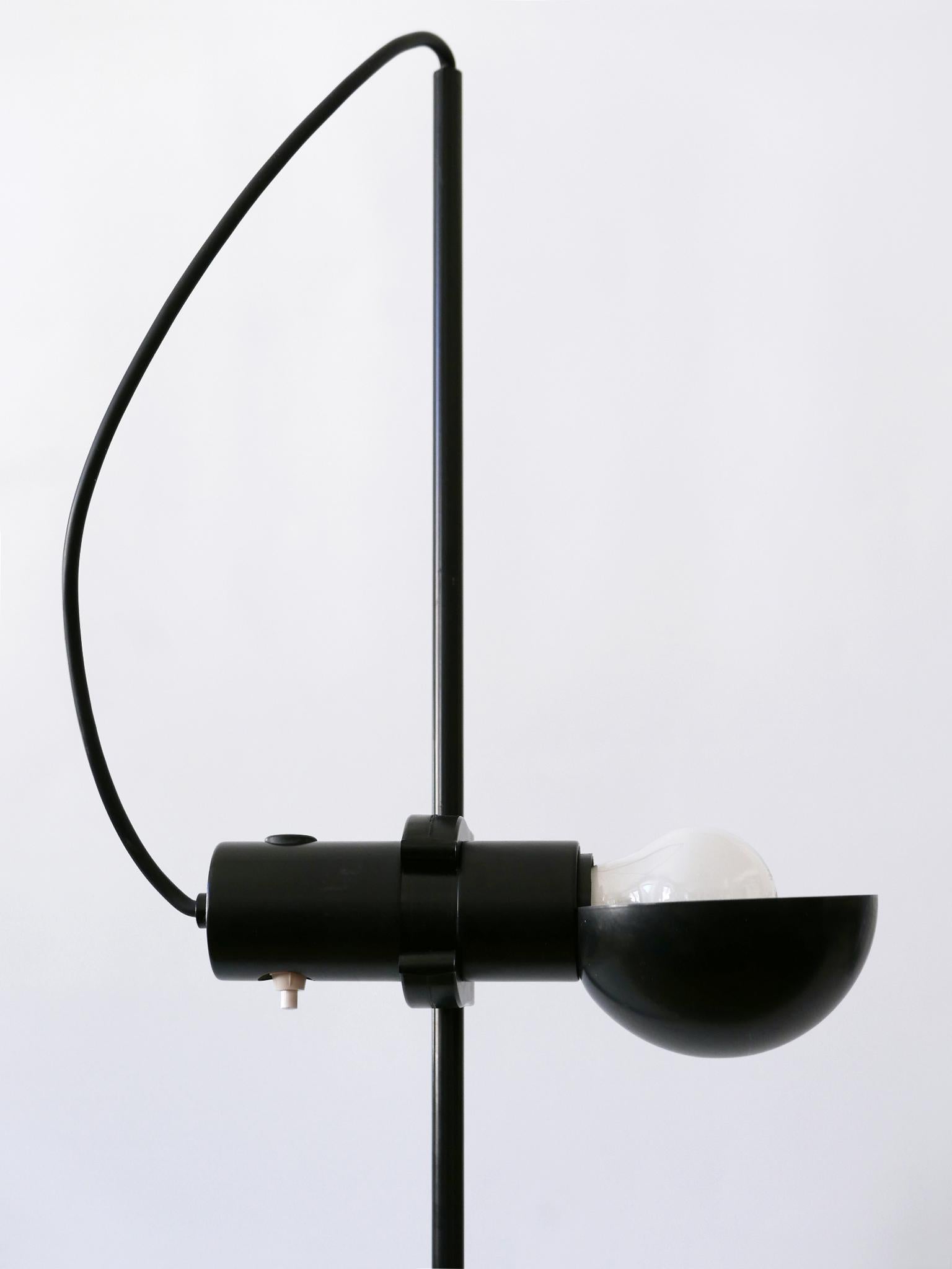 Rare Floor Lamp or Reading Light by Barbieri e Marianelli for Tronconi 1970s For Sale 4