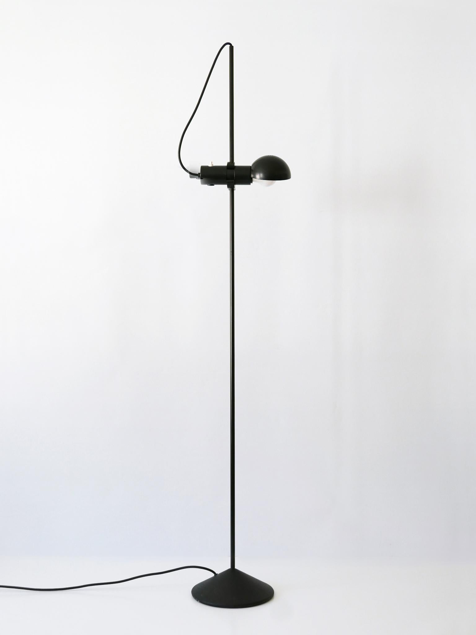 Rare Floor Lamp or Reading Light by Barbieri e Marianelli for Tronconi 1970s For Sale 5