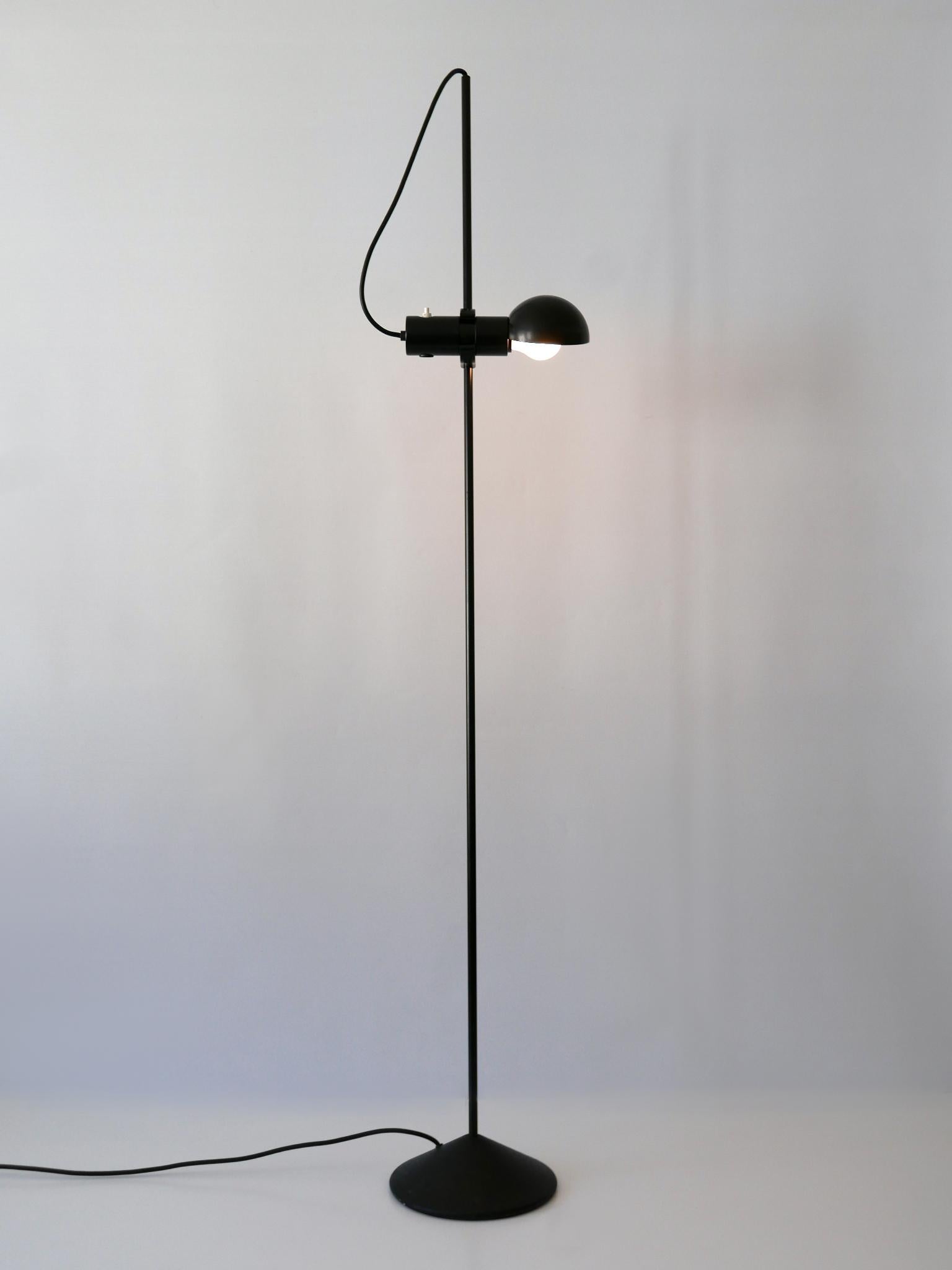 Rare Floor Lamp or Reading Light by Barbieri e Marianelli for Tronconi 1970s For Sale 6