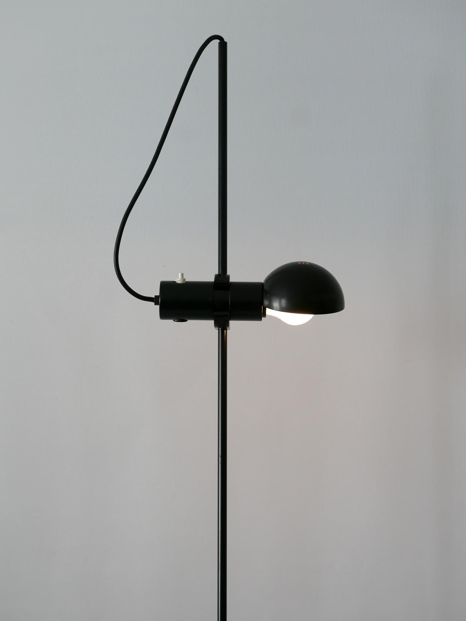 Rare Floor Lamp or Reading Light by Barbieri e Marianelli for Tronconi 1970s For Sale 7