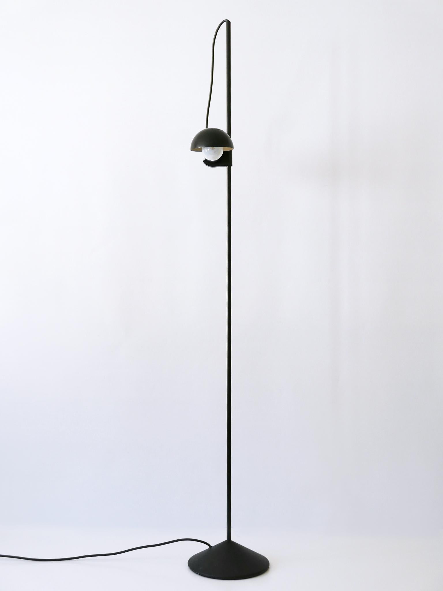 Rare Floor Lamp or Reading Light by Barbieri e Marianelli for Tronconi 1970s For Sale 10