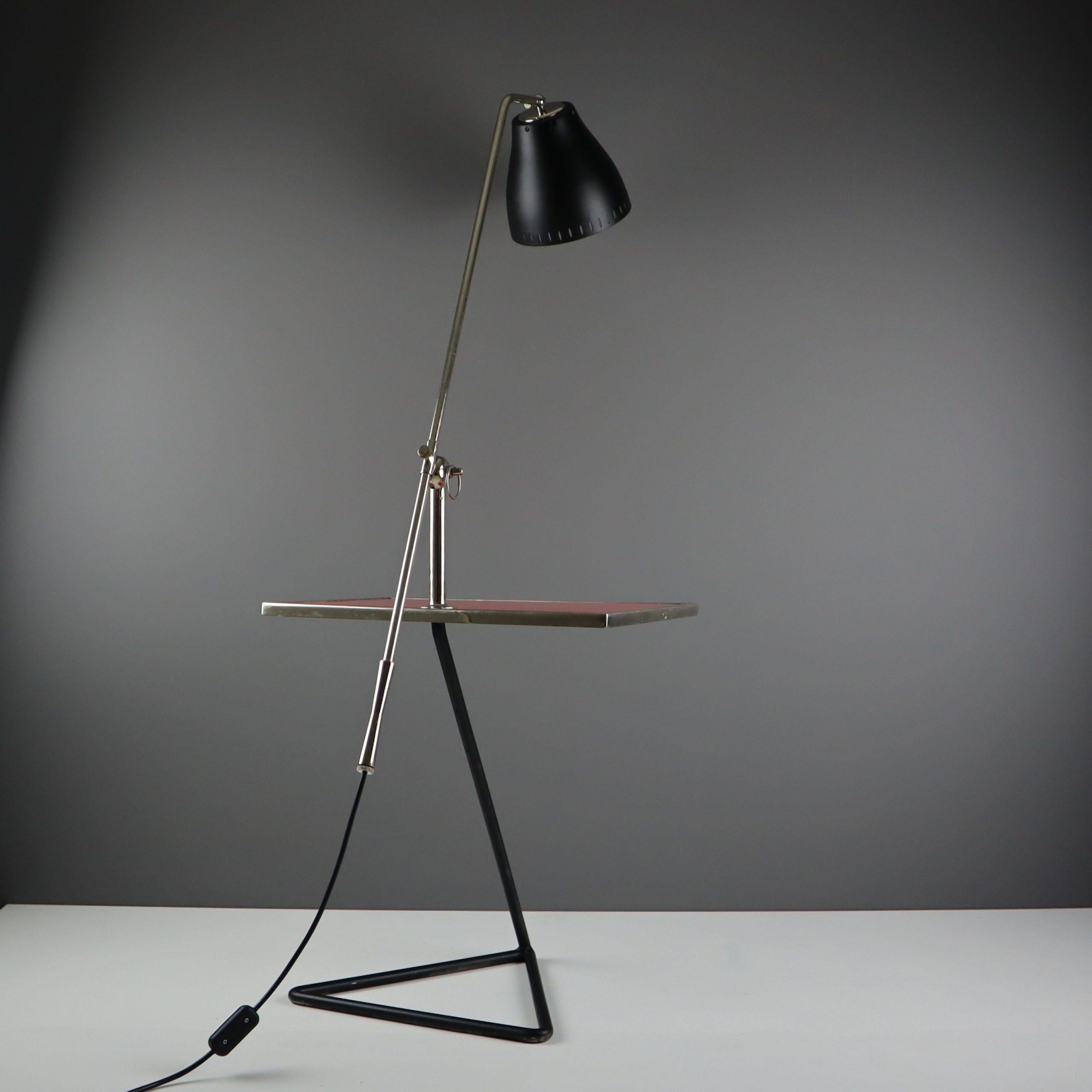 Rare Floor Lamp with Table  For Sale 6