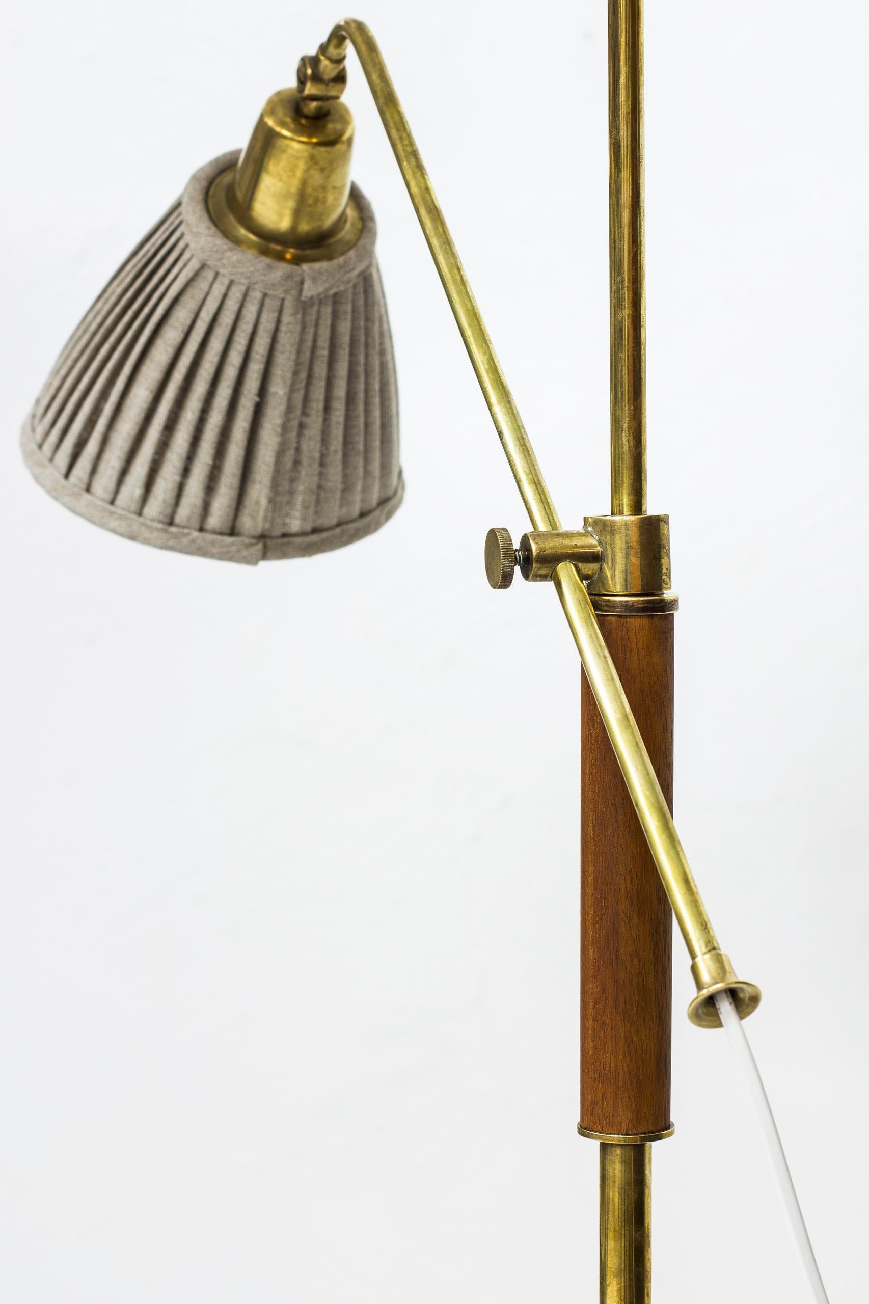 Rare Floor Lamps by Bertil Brisborg for Nordiska Kompaniet, 1952 In Good Condition In Hägersten, SE