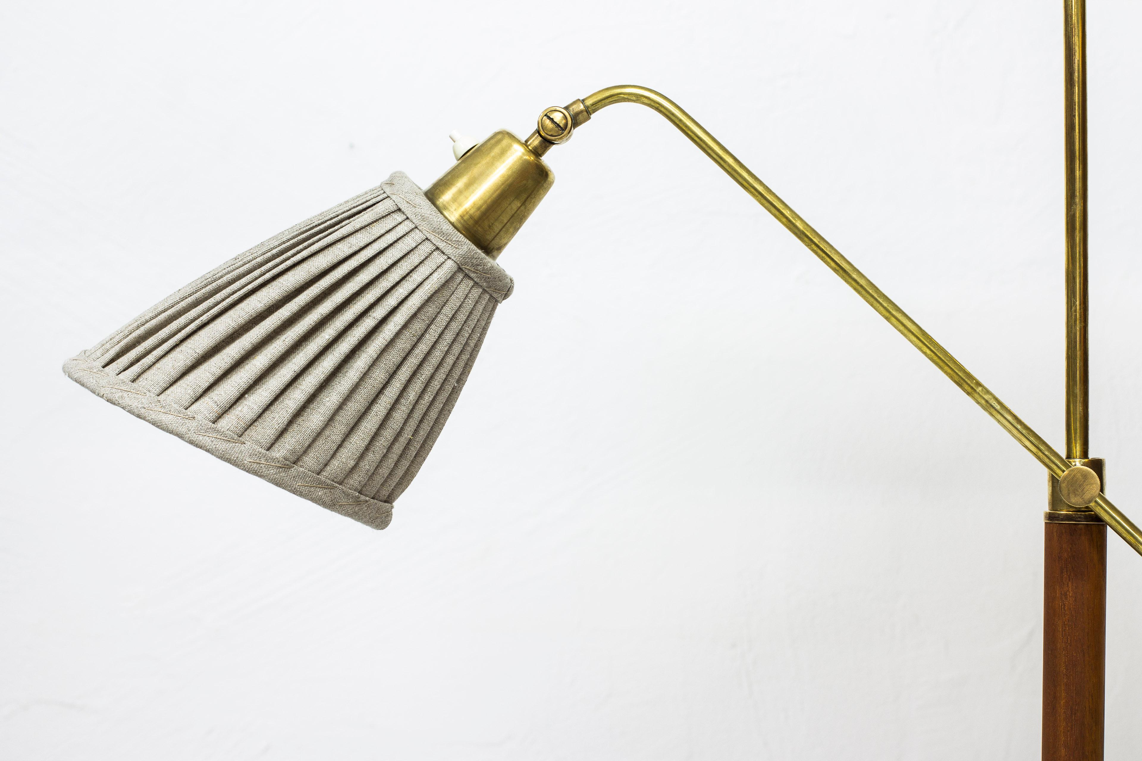 Mid-20th Century Rare Floor Lamps by Bertil Brisborg for Nordiska Kompaniet, 1952