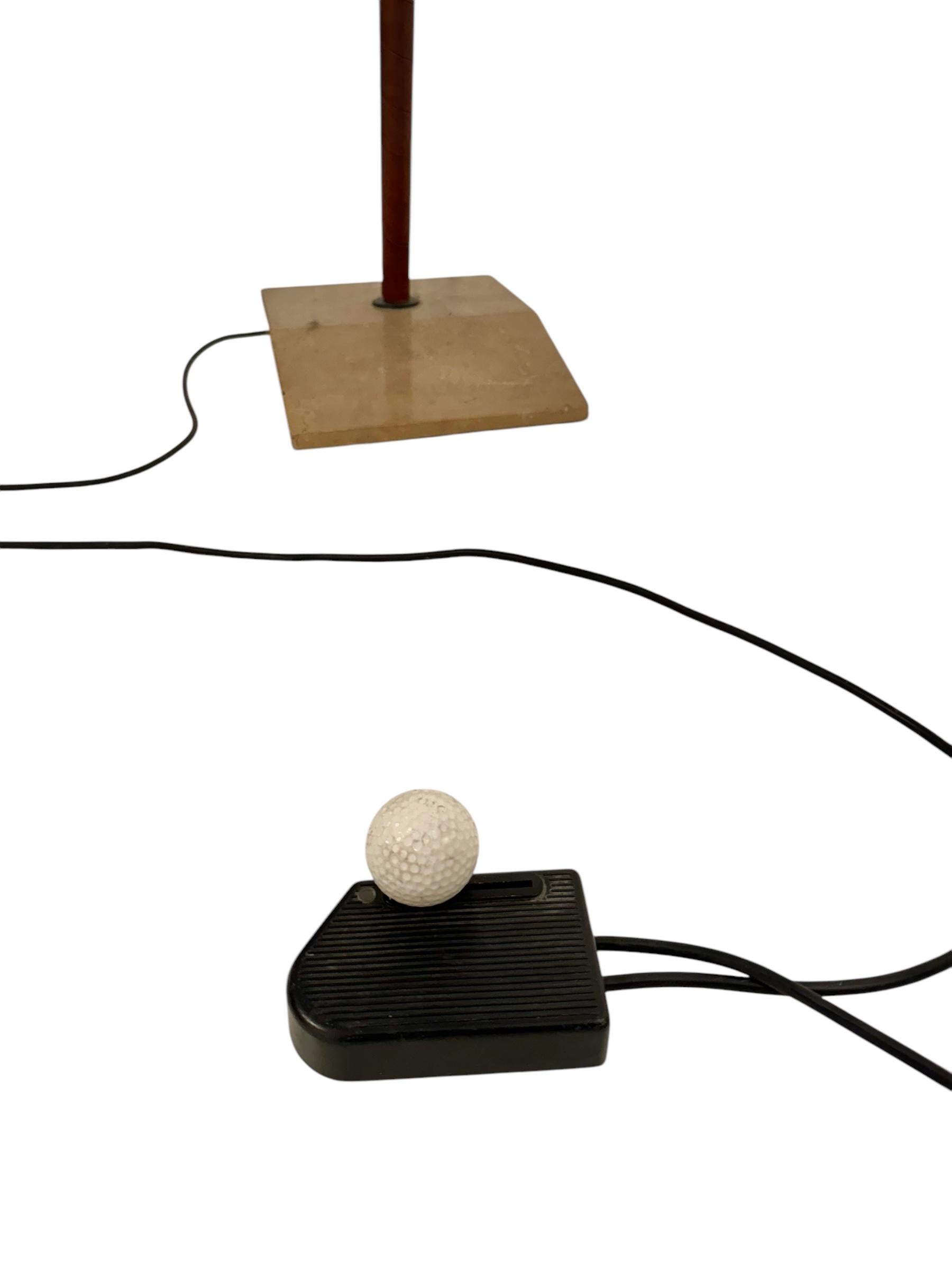 Late 20th Century Rare Floor Lamps Golf Club Circa's 1980. For Sale
