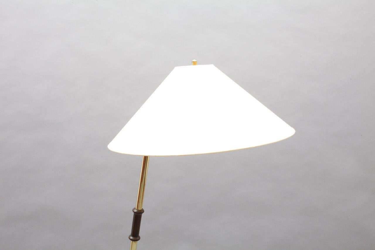 20th Century Rare Floor Lamp Vienna 1950 Rupert Nikoll For Sale